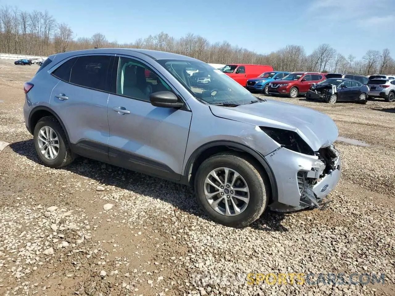 4 Photograph of a damaged car 1FMCU9G67NUA35257 FORD ESCAPE 2022