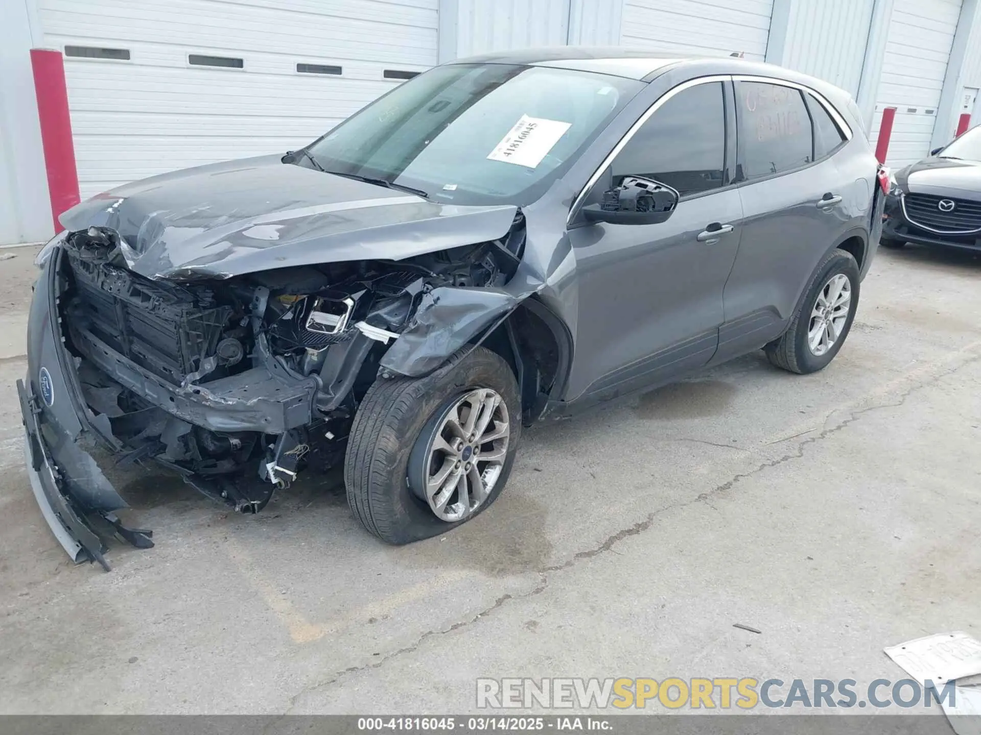 2 Photograph of a damaged car 1FMCU9G67NUB51168 FORD ESCAPE 2022