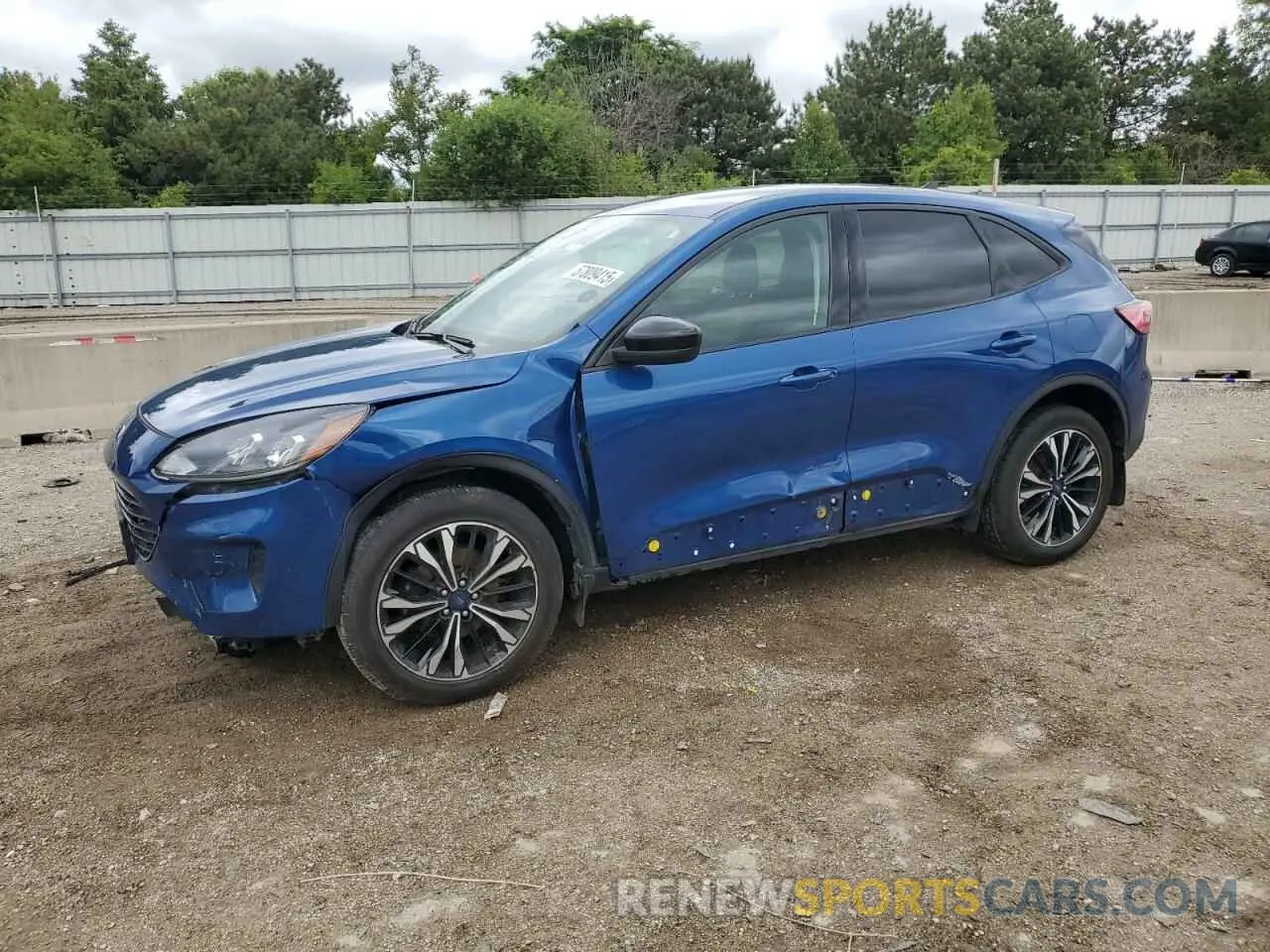 1 Photograph of a damaged car 1FMCU9G68NUB21886 FORD ESCAPE 2022