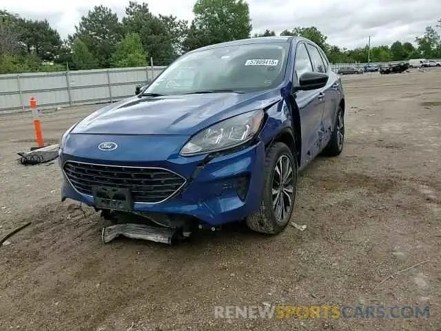 13 Photograph of a damaged car 1FMCU9G68NUB21886 FORD ESCAPE 2022