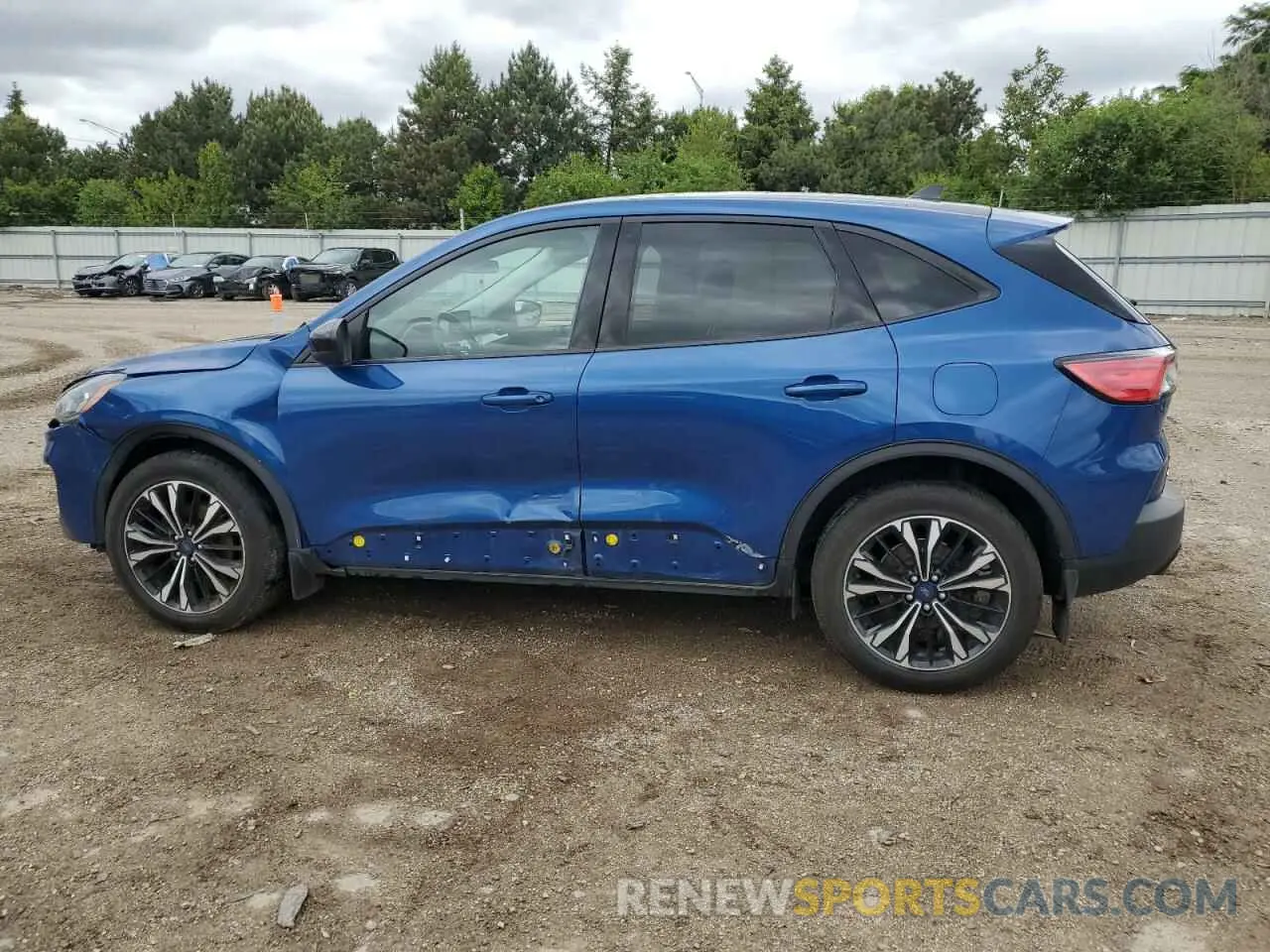 2 Photograph of a damaged car 1FMCU9G68NUB21886 FORD ESCAPE 2022