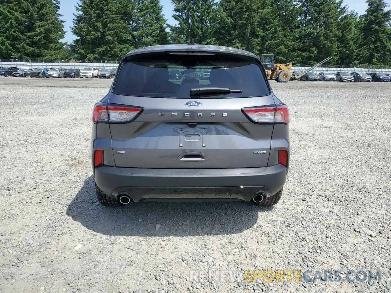 6 Photograph of a damaged car 1FMCU9G68NUB36596 FORD ESCAPE 2022