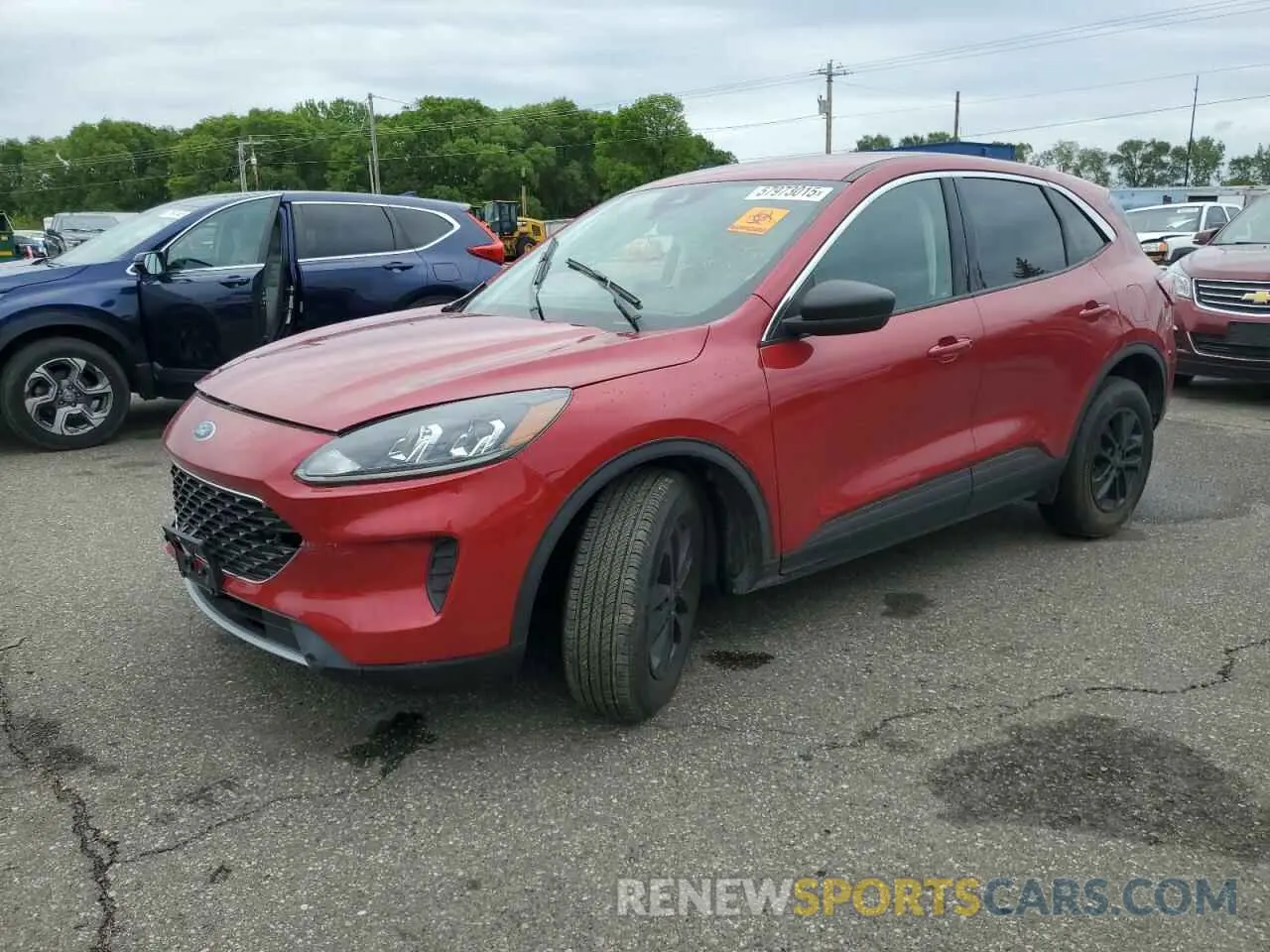 1 Photograph of a damaged car 1FMCU9G68NUB70957 FORD ESCAPE 2022