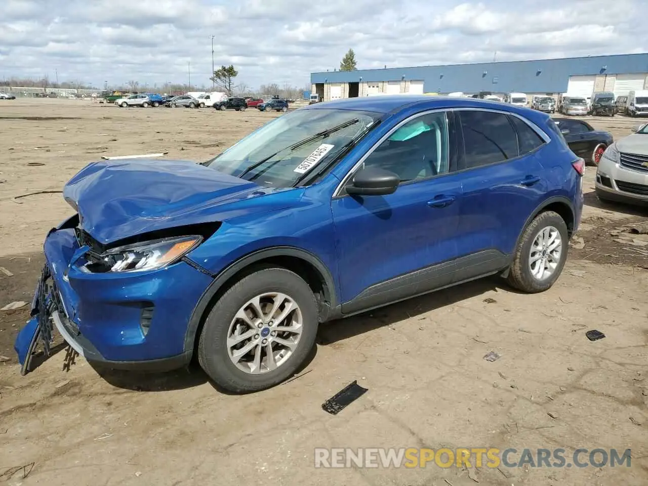 1 Photograph of a damaged car 1FMCU9G68NUB79755 FORD ESCAPE 2022