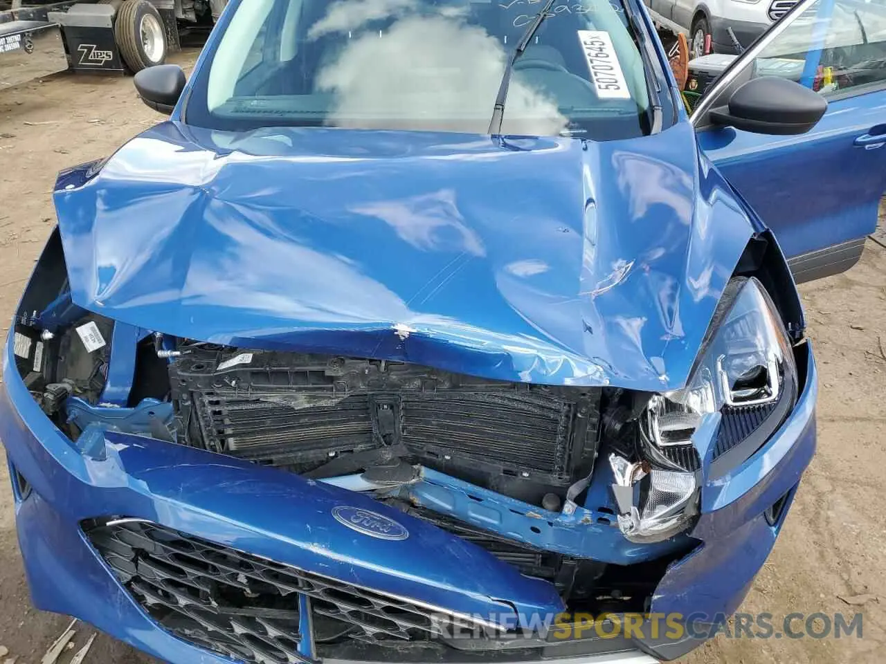 12 Photograph of a damaged car 1FMCU9G68NUB79755 FORD ESCAPE 2022