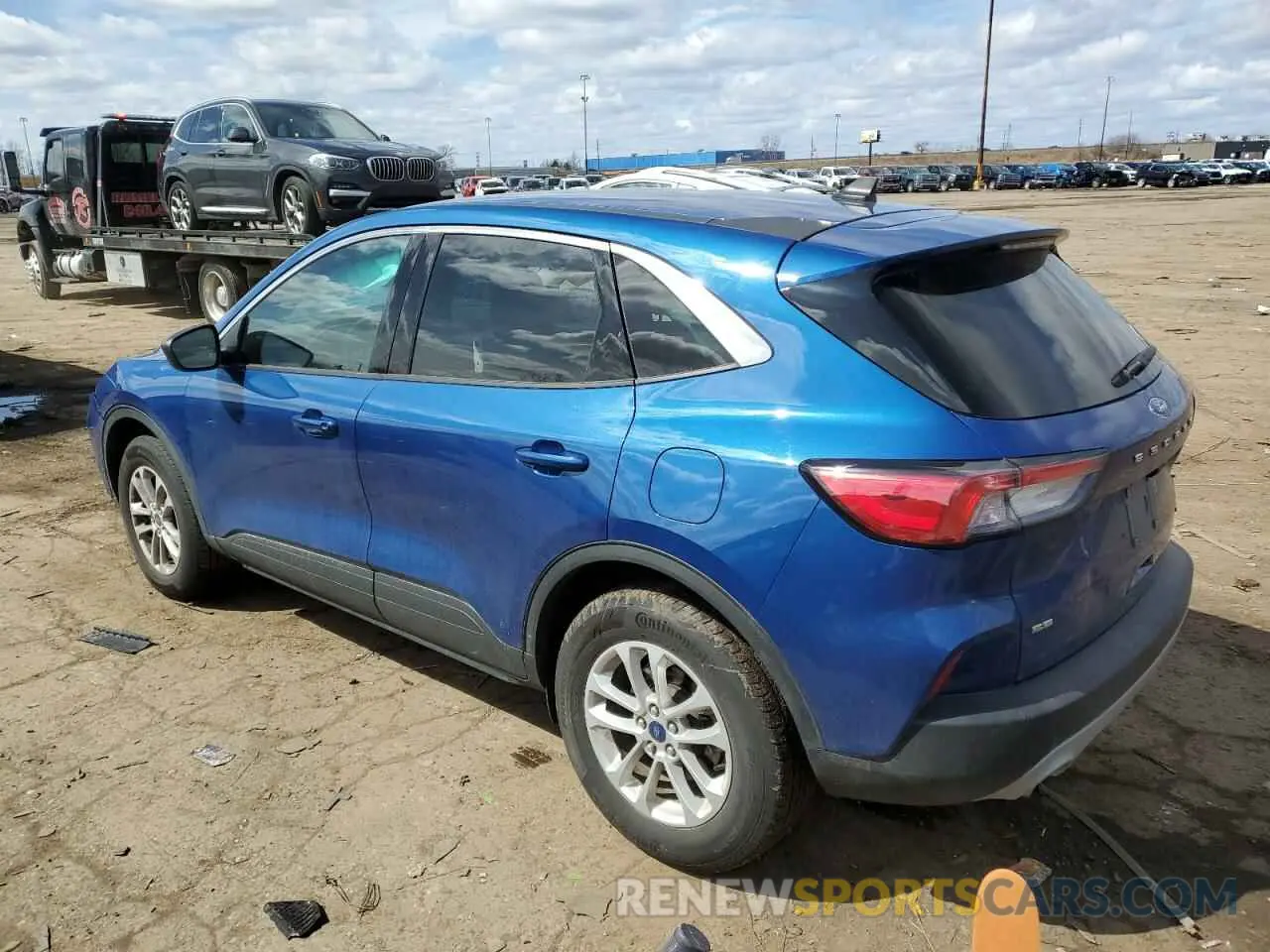 2 Photograph of a damaged car 1FMCU9G68NUB79755 FORD ESCAPE 2022