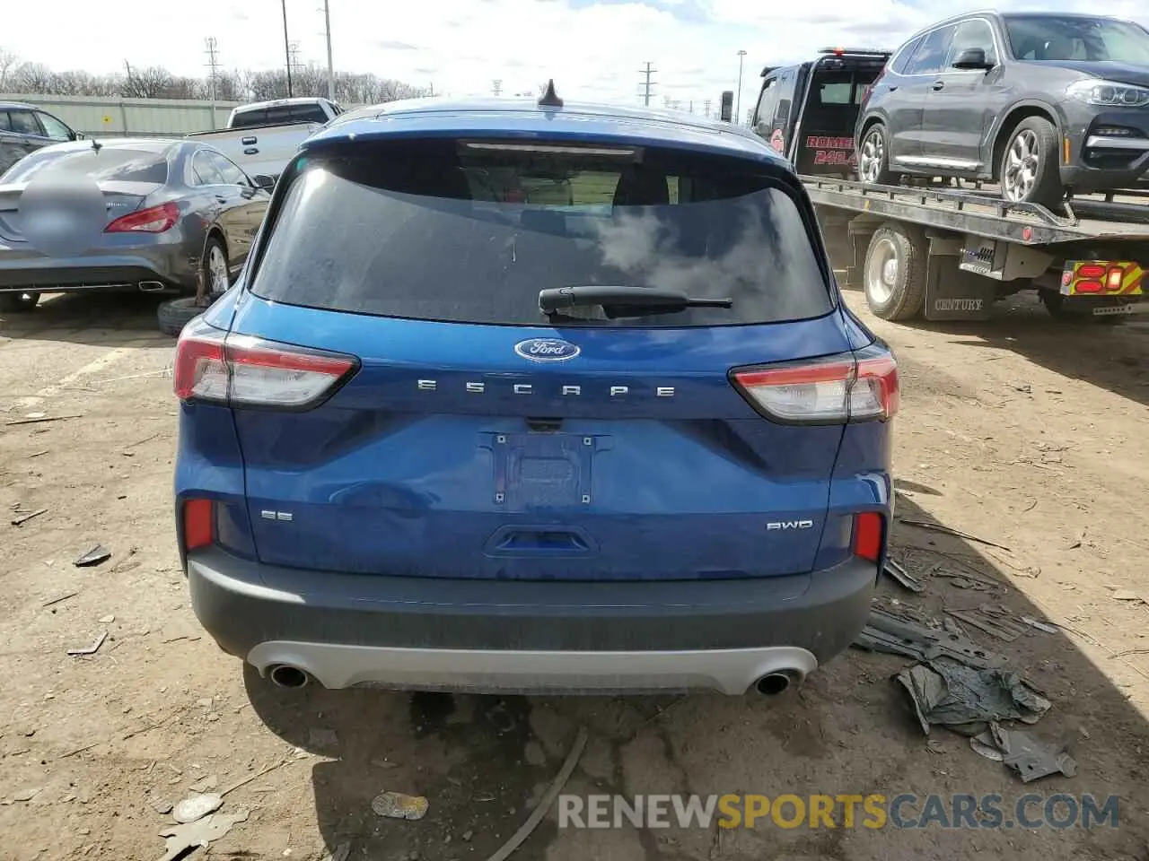 6 Photograph of a damaged car 1FMCU9G68NUB79755 FORD ESCAPE 2022