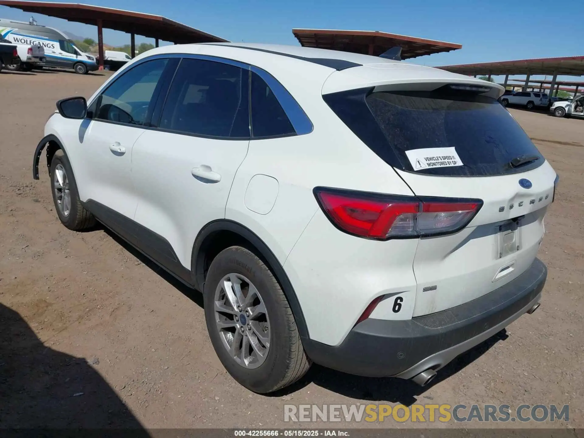 3 Photograph of a damaged car 1FMCU9G69NUA60967 FORD ESCAPE 2022