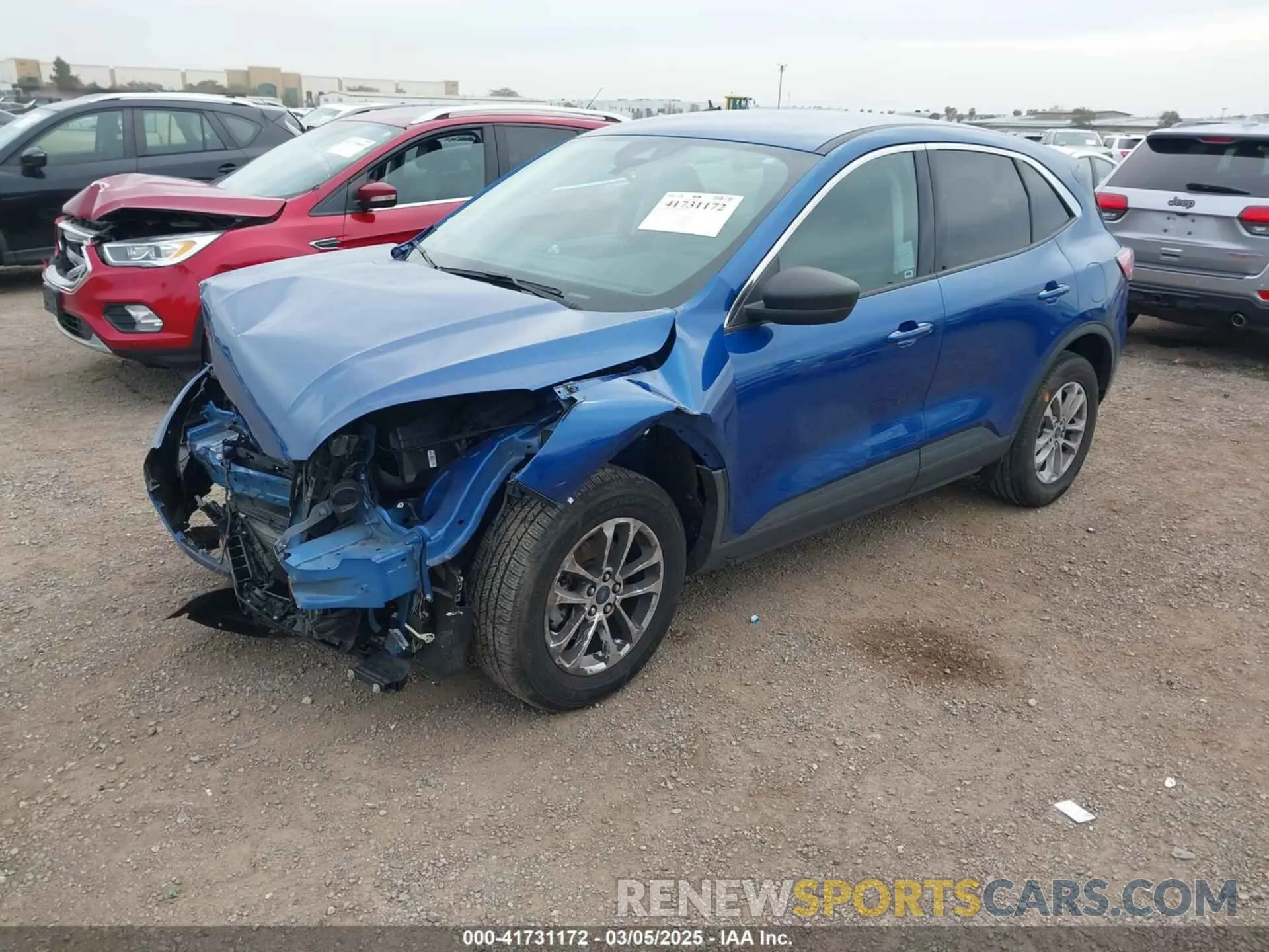 2 Photograph of a damaged car 1FMCU9G69NUA71547 FORD ESCAPE 2022