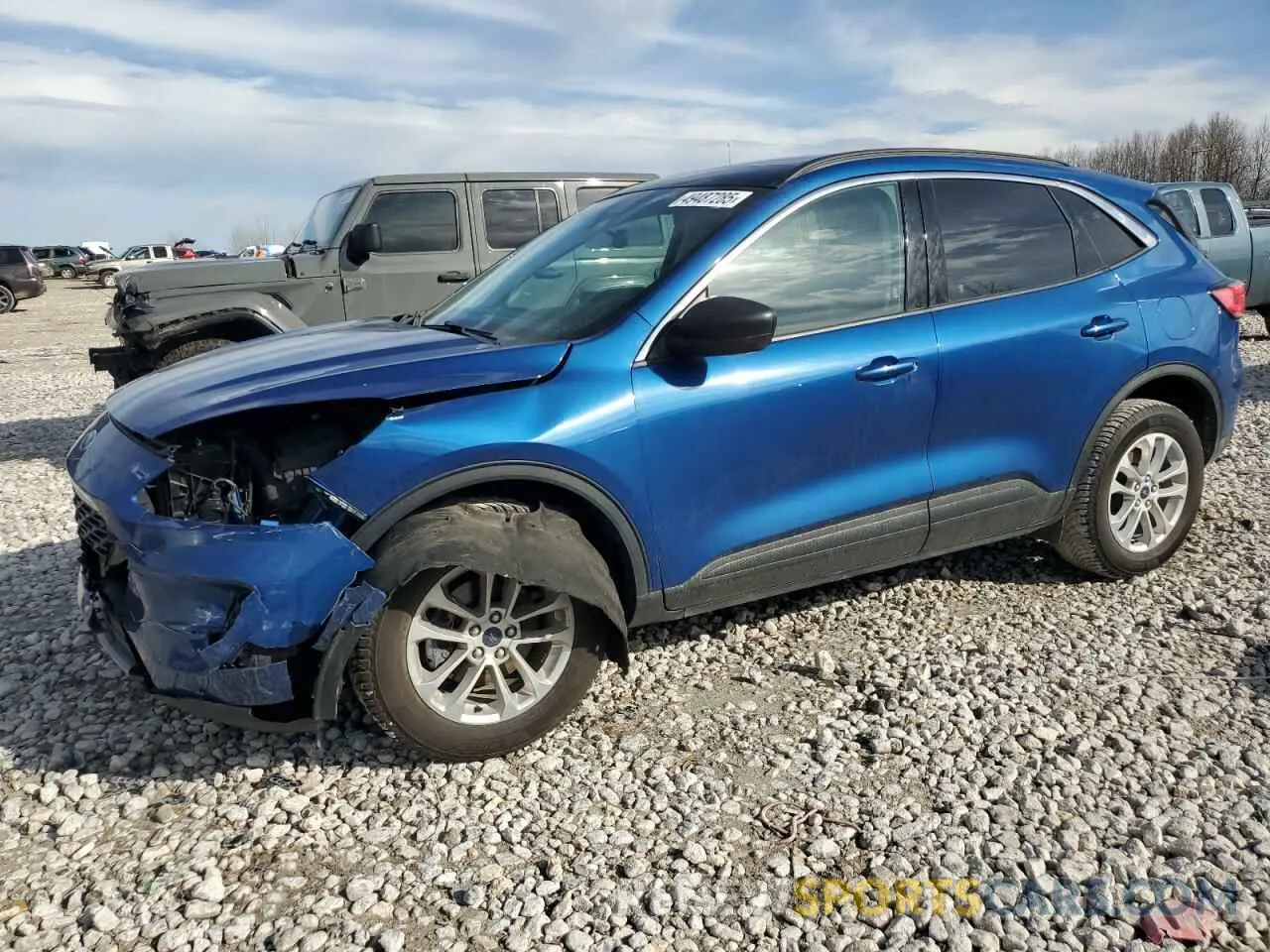 1 Photograph of a damaged car 1FMCU9G69NUA79681 FORD ESCAPE 2022