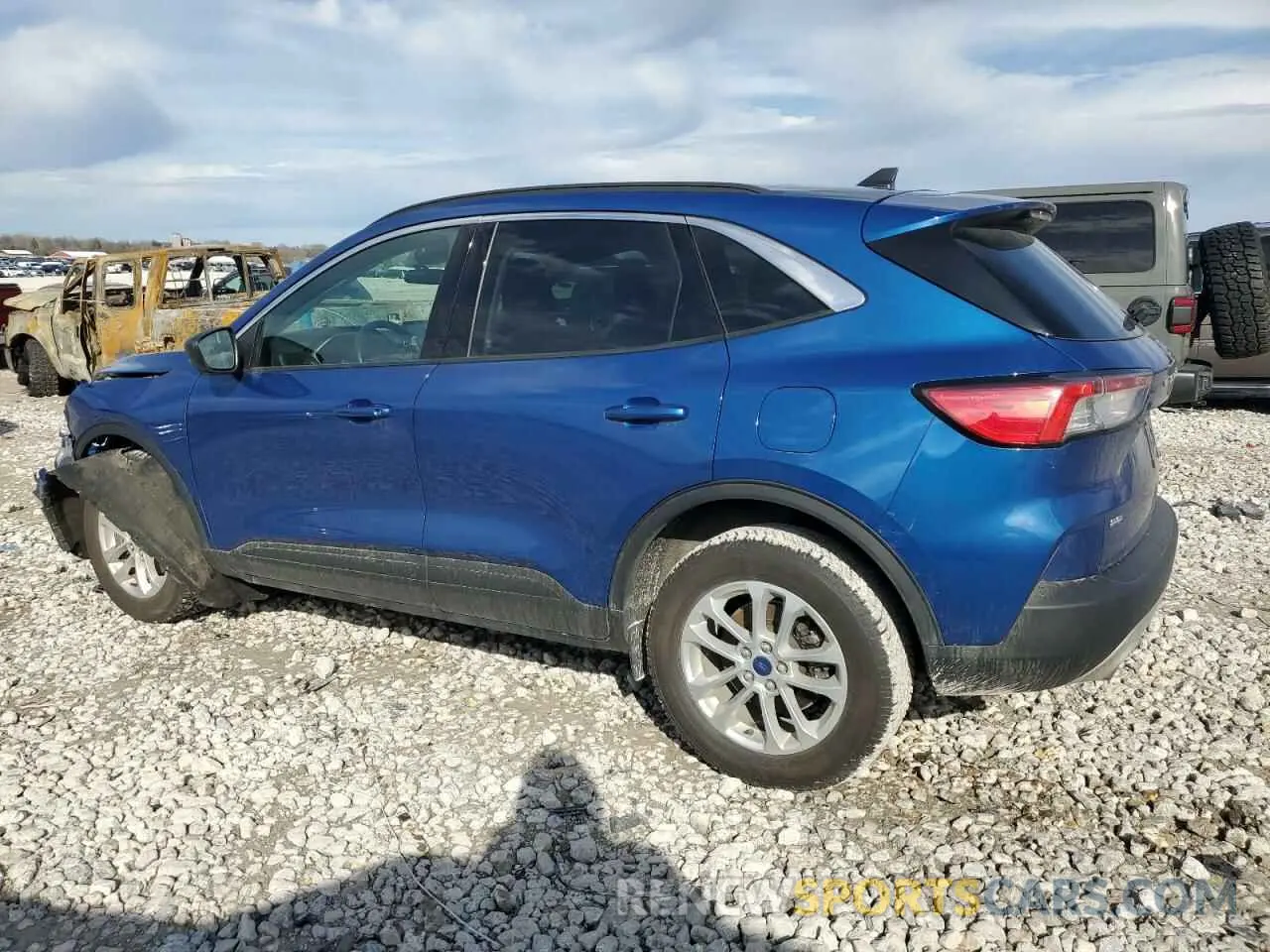 2 Photograph of a damaged car 1FMCU9G69NUA79681 FORD ESCAPE 2022
