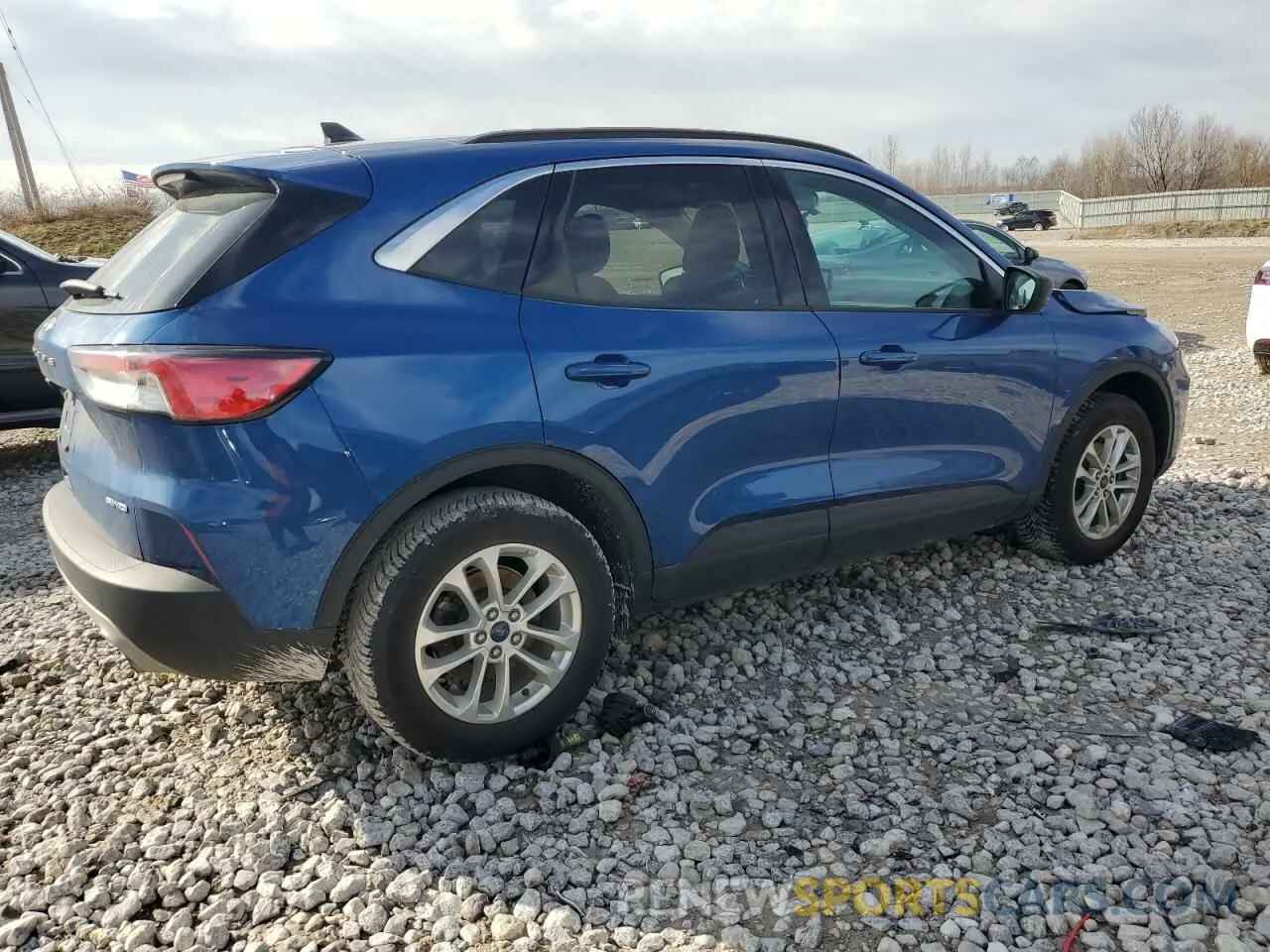 3 Photograph of a damaged car 1FMCU9G69NUA79681 FORD ESCAPE 2022