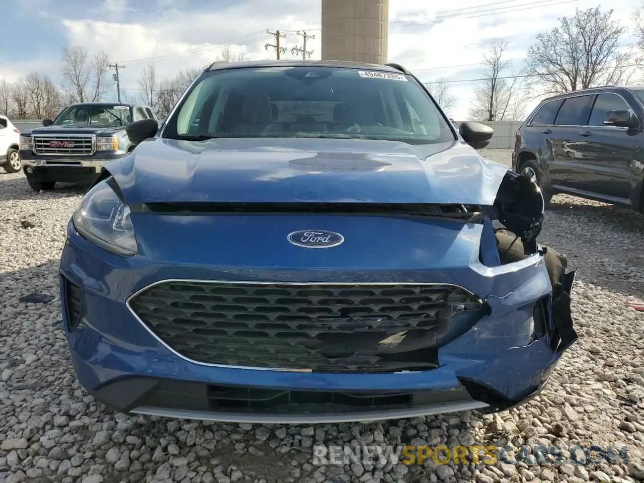 5 Photograph of a damaged car 1FMCU9G69NUA79681 FORD ESCAPE 2022