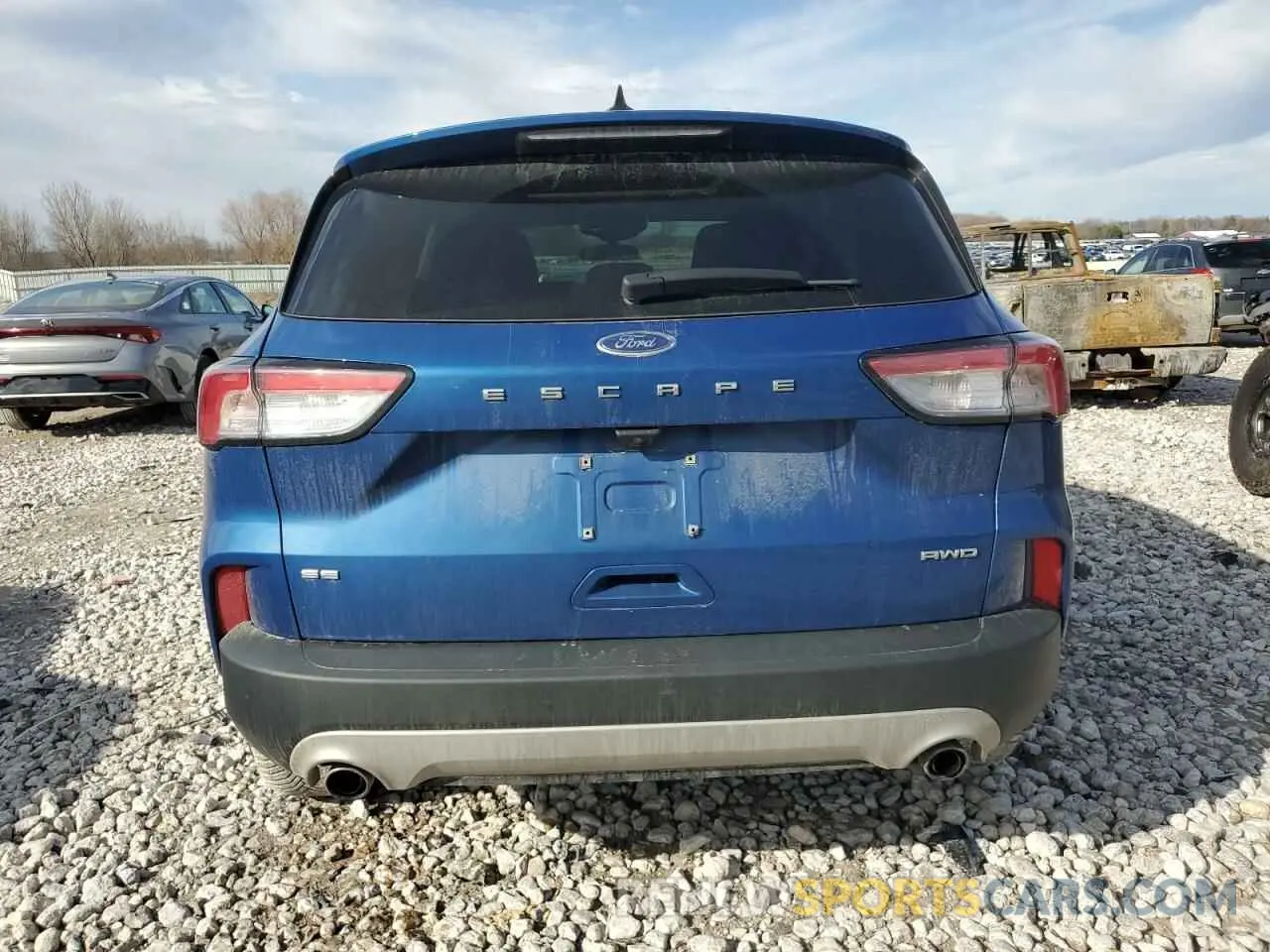 6 Photograph of a damaged car 1FMCU9G69NUA79681 FORD ESCAPE 2022