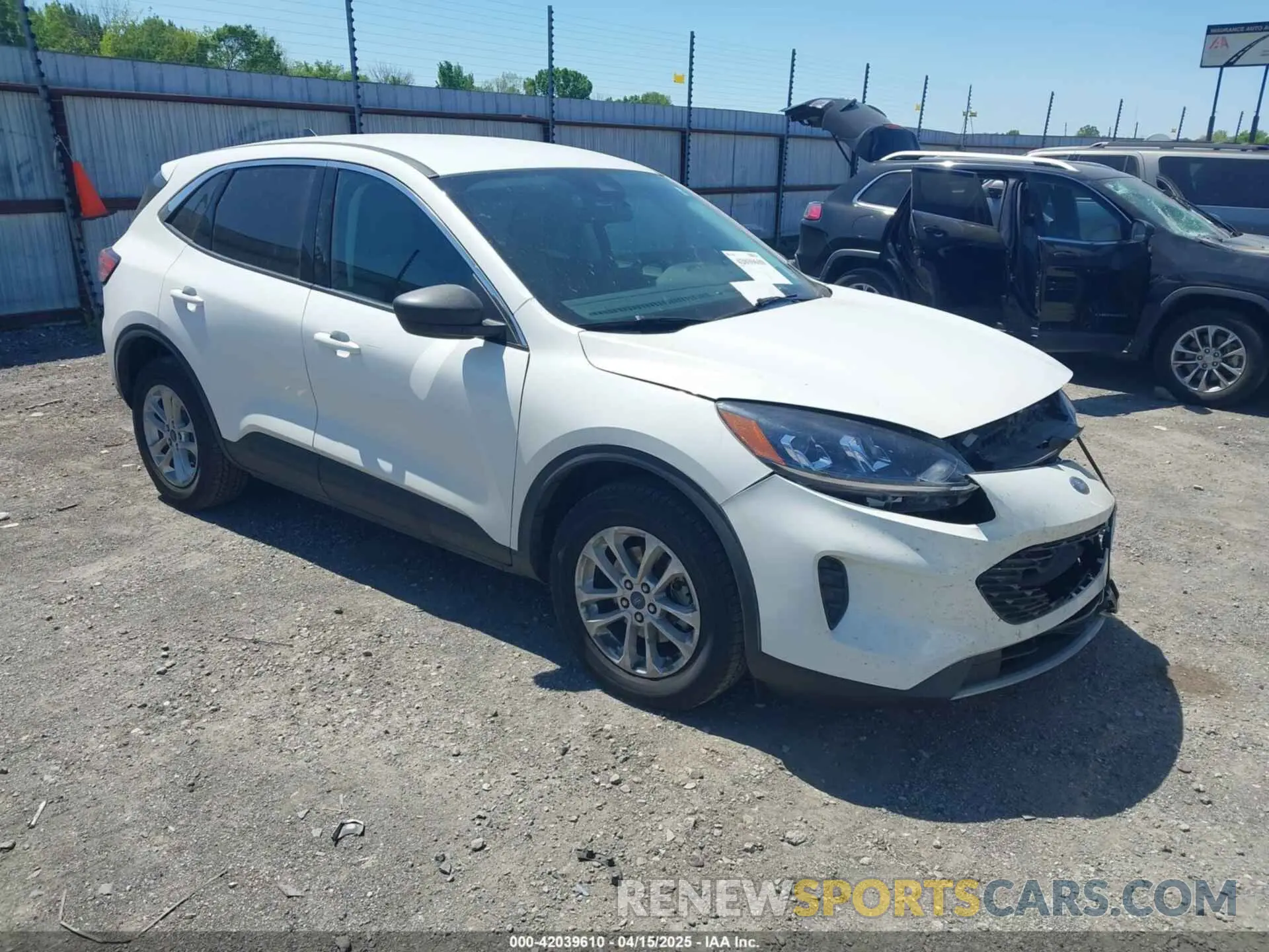 1 Photograph of a damaged car 1FMCU9G6XNUA60654 FORD ESCAPE 2022