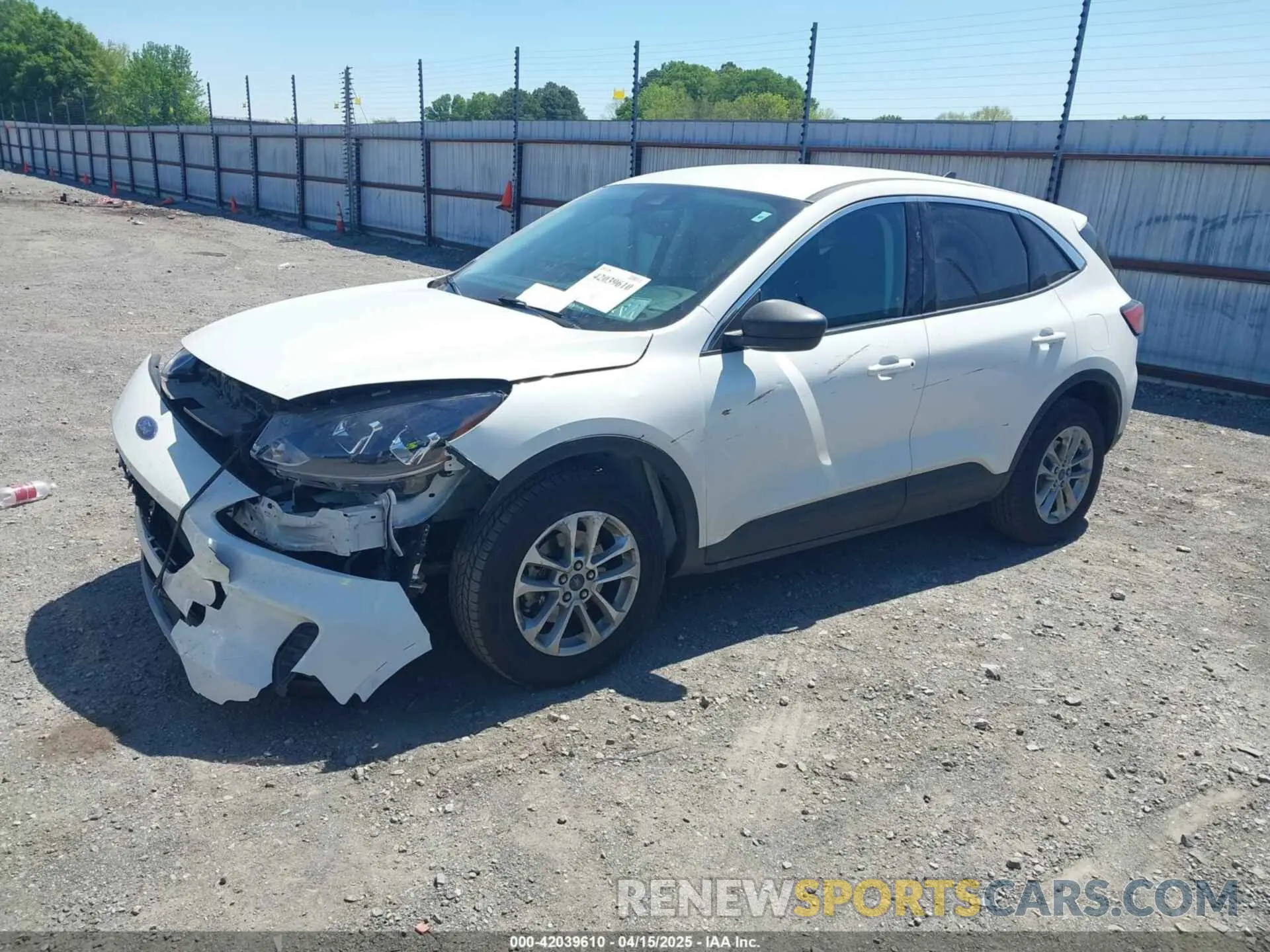 2 Photograph of a damaged car 1FMCU9G6XNUA60654 FORD ESCAPE 2022