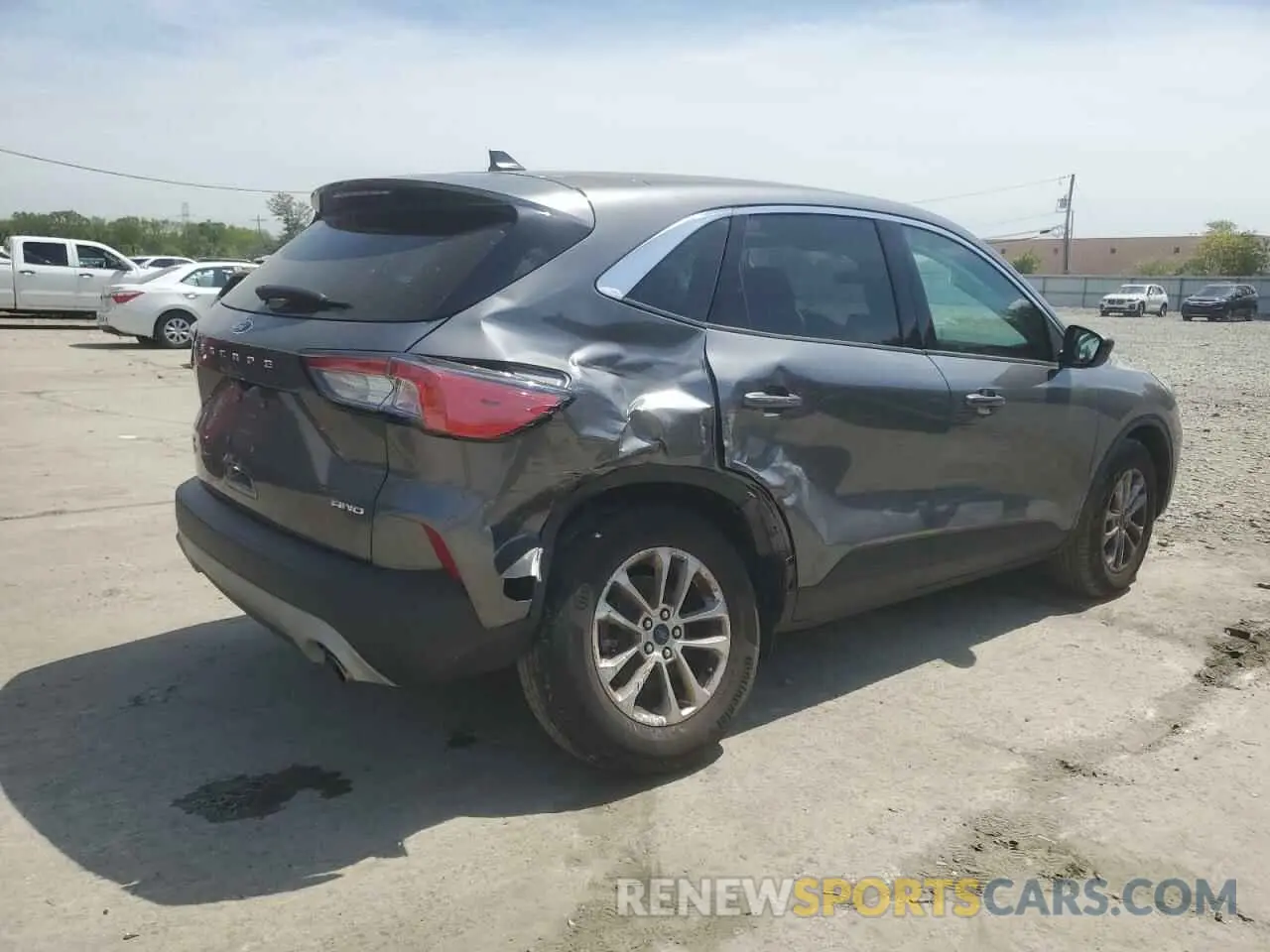 3 Photograph of a damaged car 1FMCU9G6XNUB44621 FORD ESCAPE 2022