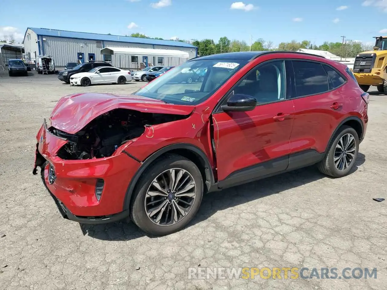 1 Photograph of a damaged car 1FMCU9G6XNUB92524 FORD ESCAPE 2022