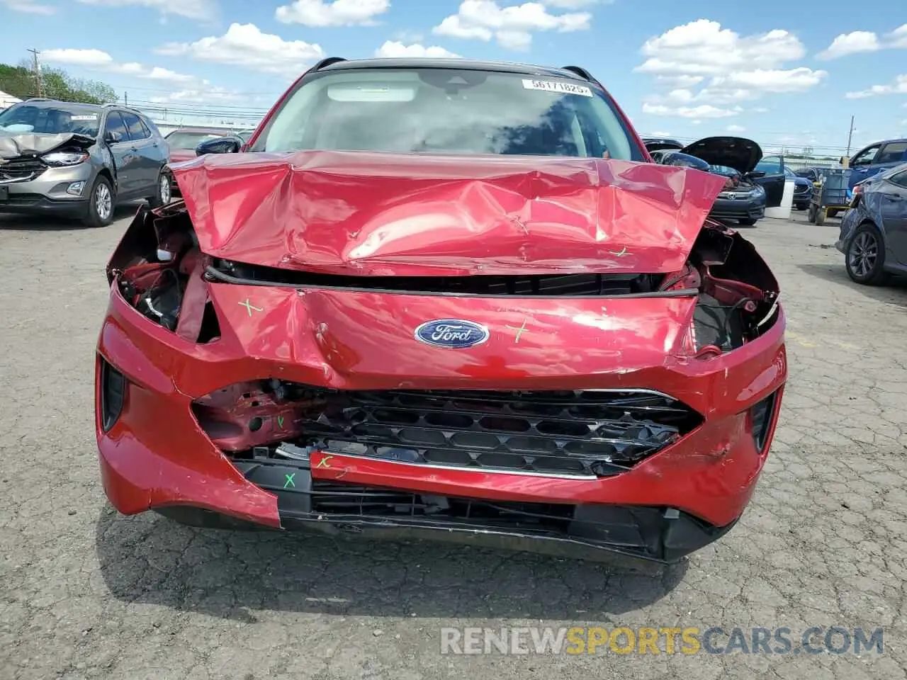 5 Photograph of a damaged car 1FMCU9G6XNUB92524 FORD ESCAPE 2022