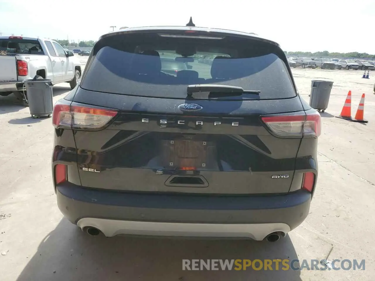 6 Photograph of a damaged car 1FMCU9H60NUA62136 FORD ESCAPE 2022
