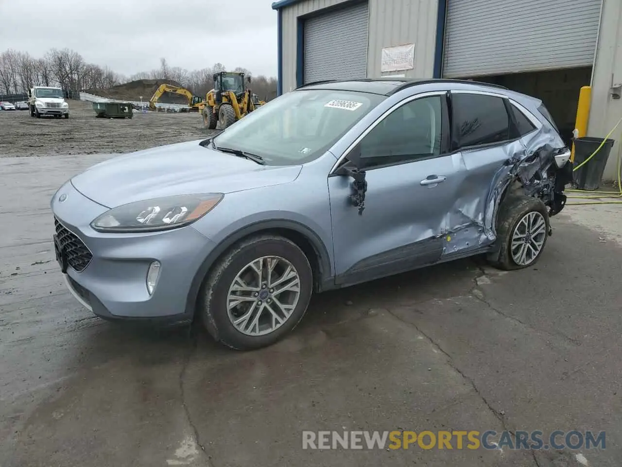 1 Photograph of a damaged car 1FMCU9H60NUB87377 FORD ESCAPE 2022