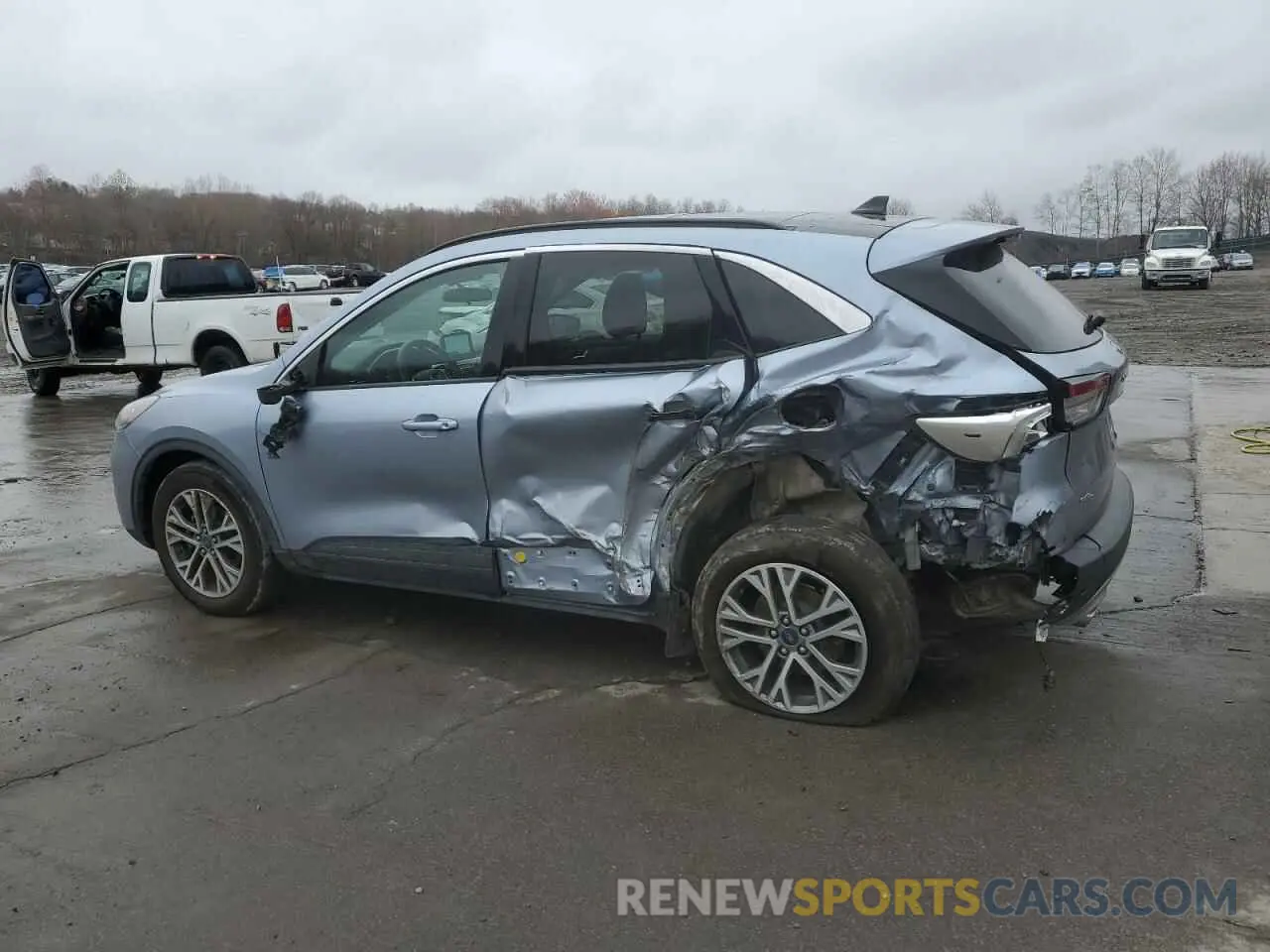 2 Photograph of a damaged car 1FMCU9H60NUB87377 FORD ESCAPE 2022