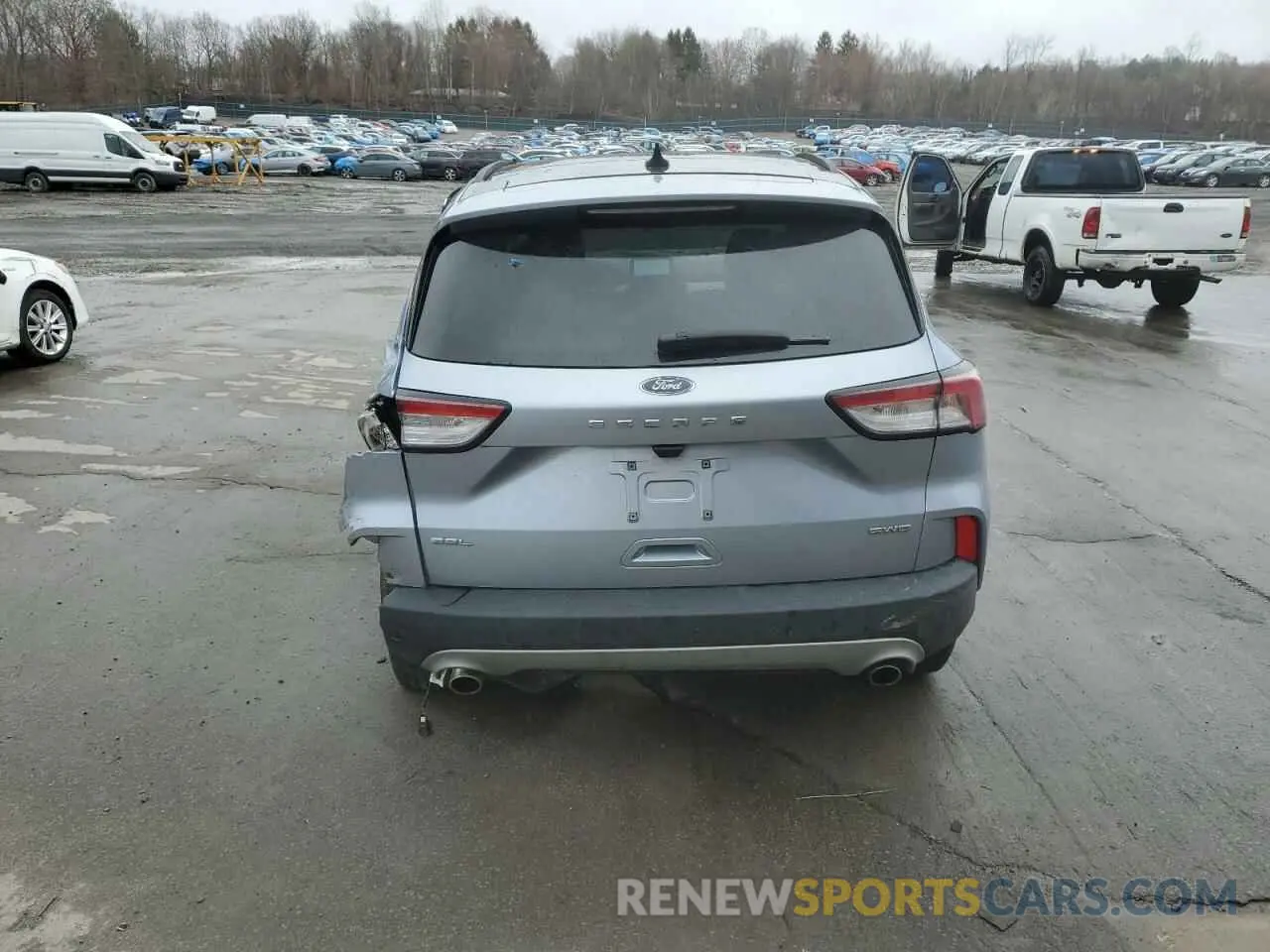 6 Photograph of a damaged car 1FMCU9H60NUB87377 FORD ESCAPE 2022