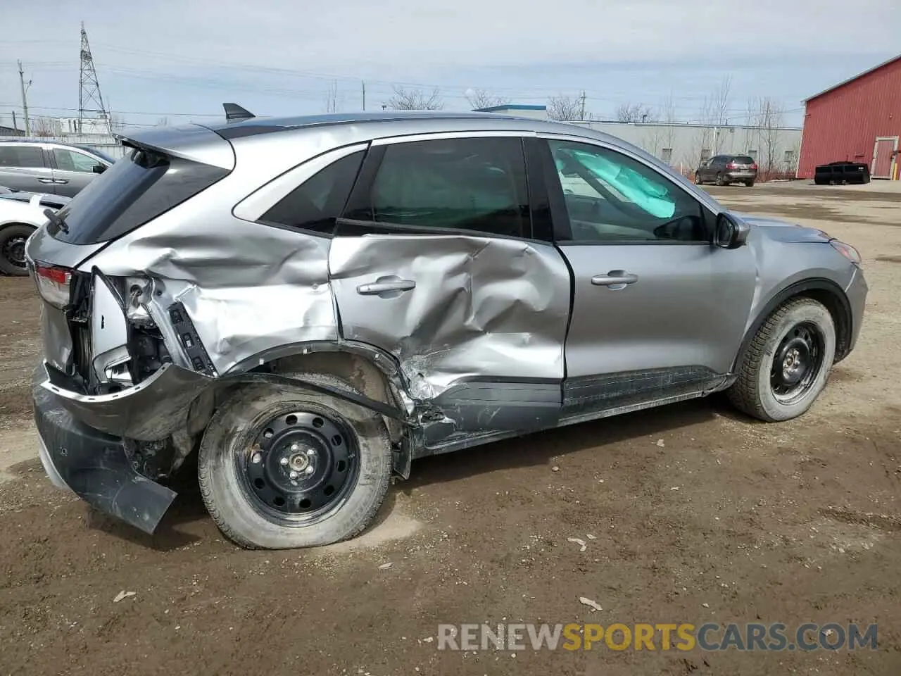 3 Photograph of a damaged car 1FMCU9H62NUB20702 FORD ESCAPE 2022