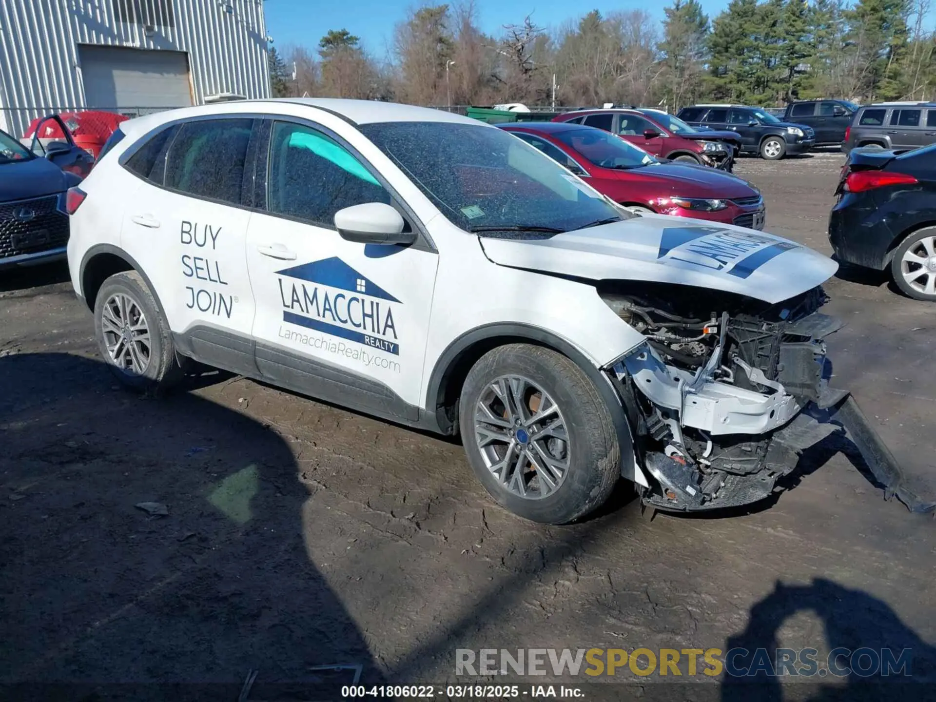 1 Photograph of a damaged car 1FMCU9H63NUA56993 FORD ESCAPE 2022