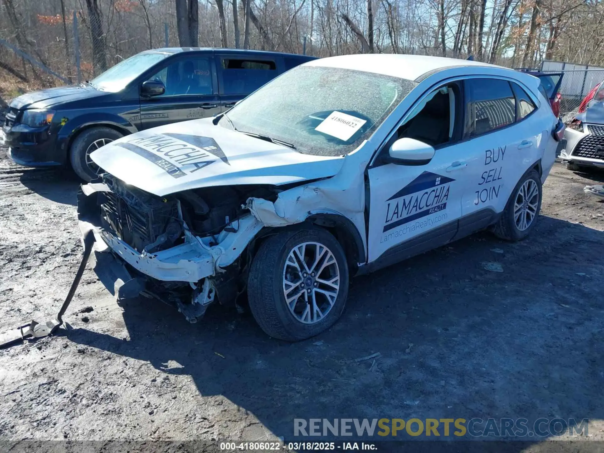 2 Photograph of a damaged car 1FMCU9H63NUA56993 FORD ESCAPE 2022