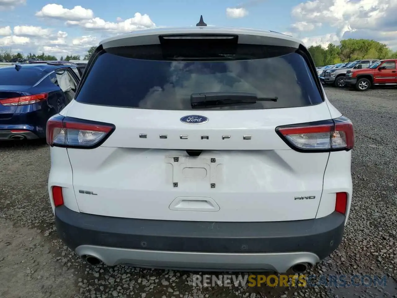 6 Photograph of a damaged car 1FMCU9H63NUA72708 FORD ESCAPE 2022