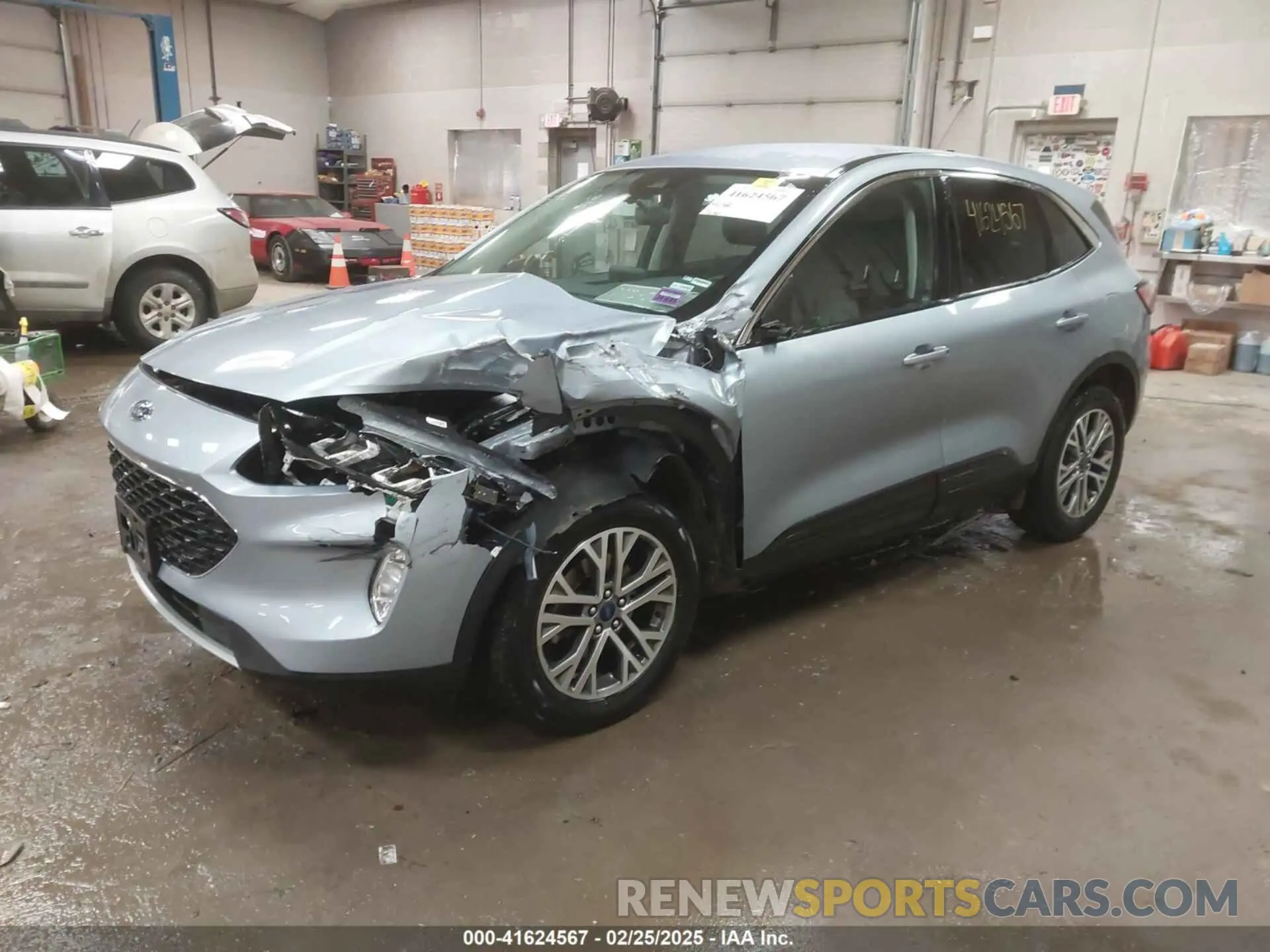 2 Photograph of a damaged car 1FMCU9H64NUA59627 FORD ESCAPE 2022