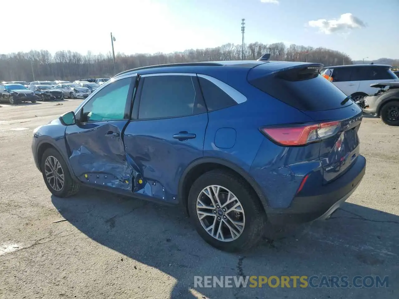 2 Photograph of a damaged car 1FMCU9H65NUB66525 FORD ESCAPE 2022
