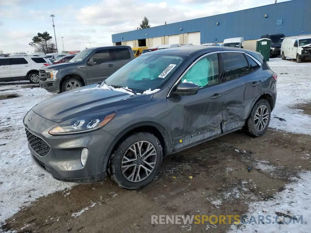 1 Photograph of a damaged car 1FMCU9H68NUA10401 FORD ESCAPE 2022