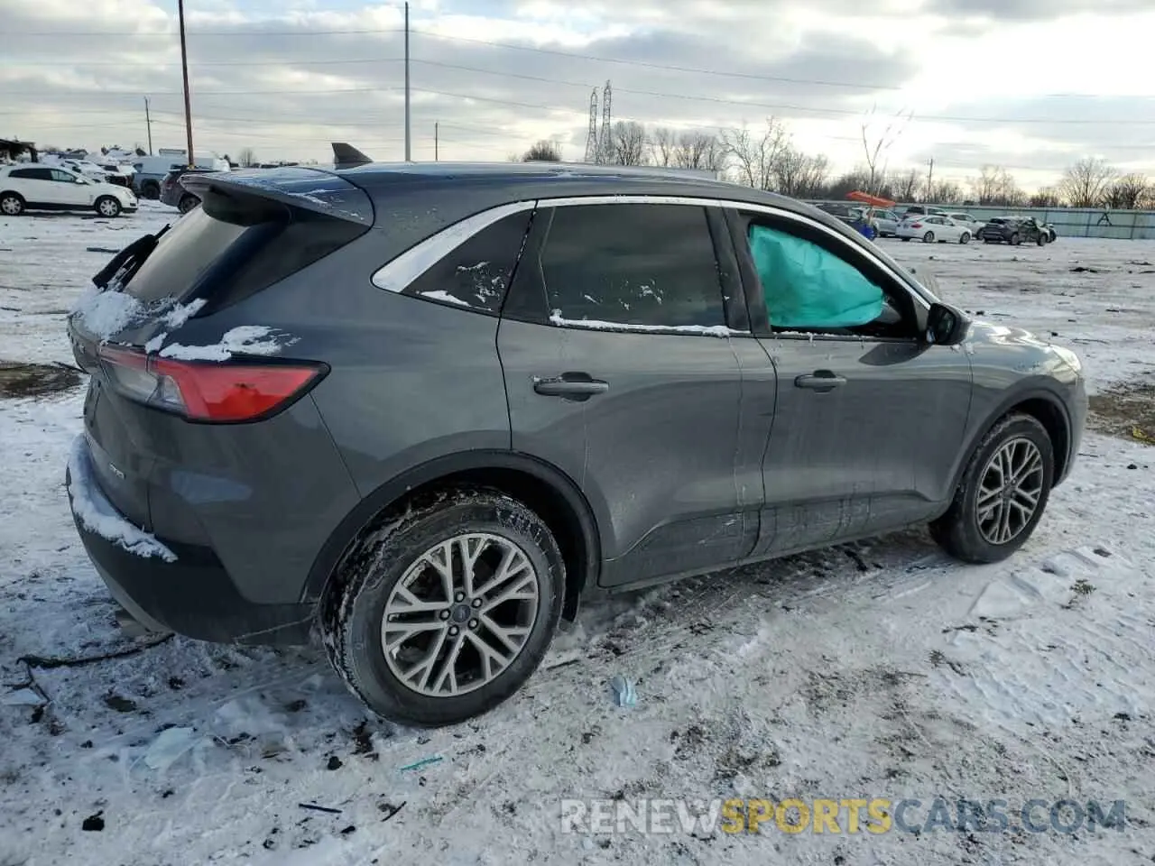 3 Photograph of a damaged car 1FMCU9H68NUA10401 FORD ESCAPE 2022