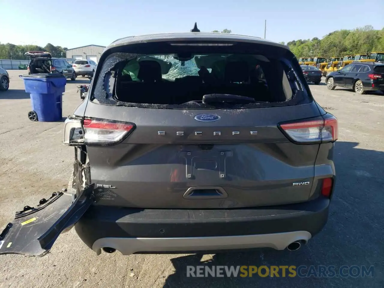 6 Photograph of a damaged car 1FMCU9H68NUA26775 FORD ESCAPE 2022