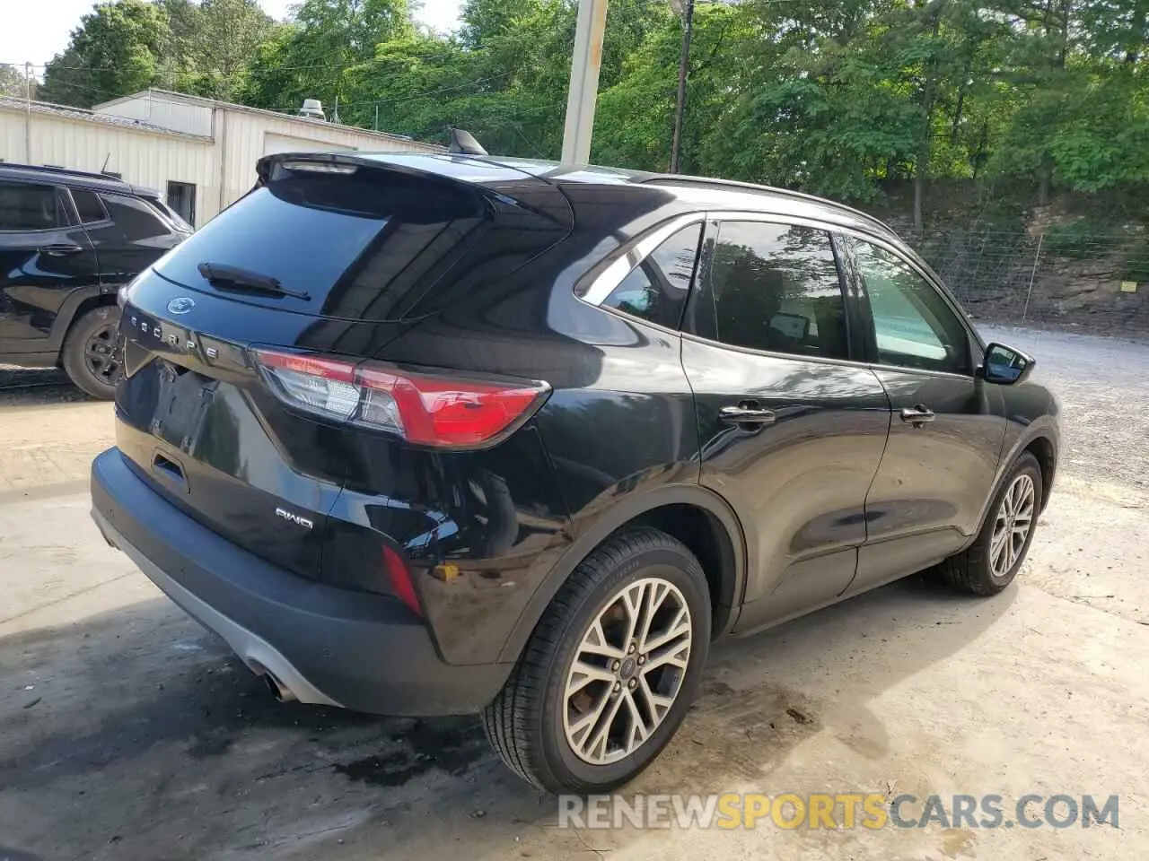 3 Photograph of a damaged car 1FMCU9H69NUA69442 FORD ESCAPE 2022