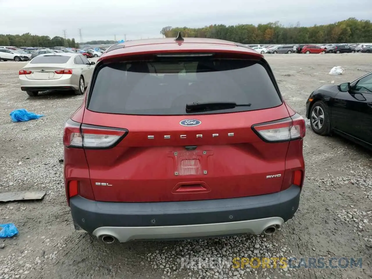 6 Photograph of a damaged car 1FMCU9H93NUA25155 FORD ESCAPE 2022