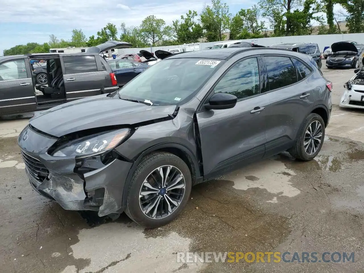 1 Photograph of a damaged car 1FMCU9H94NUB88266 FORD ESCAPE 2022