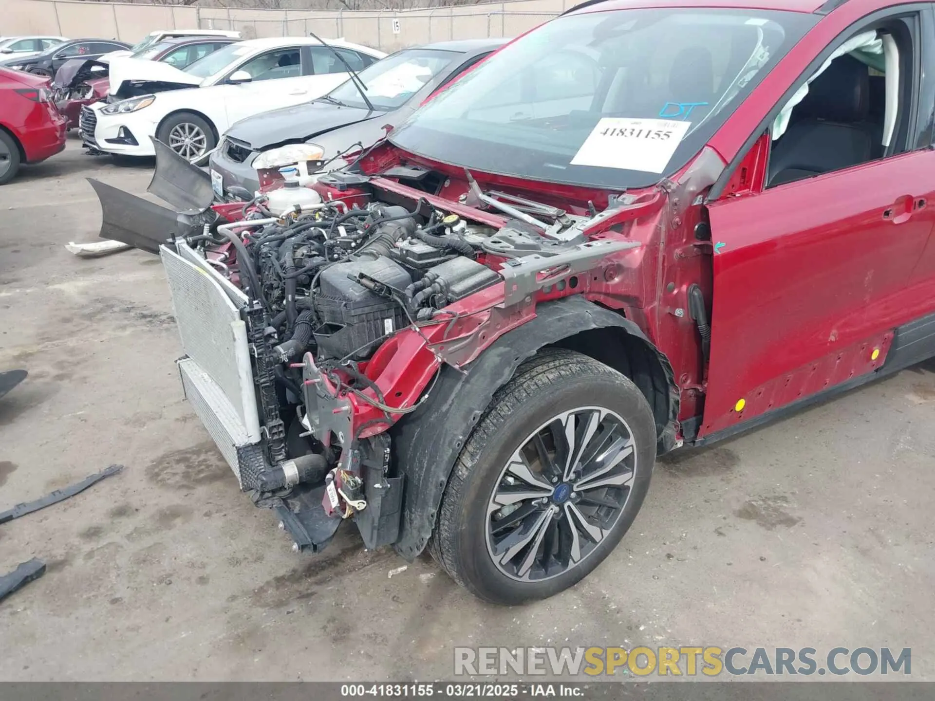 6 Photograph of a damaged car 1FMCU9H96NUA09158 FORD ESCAPE 2022