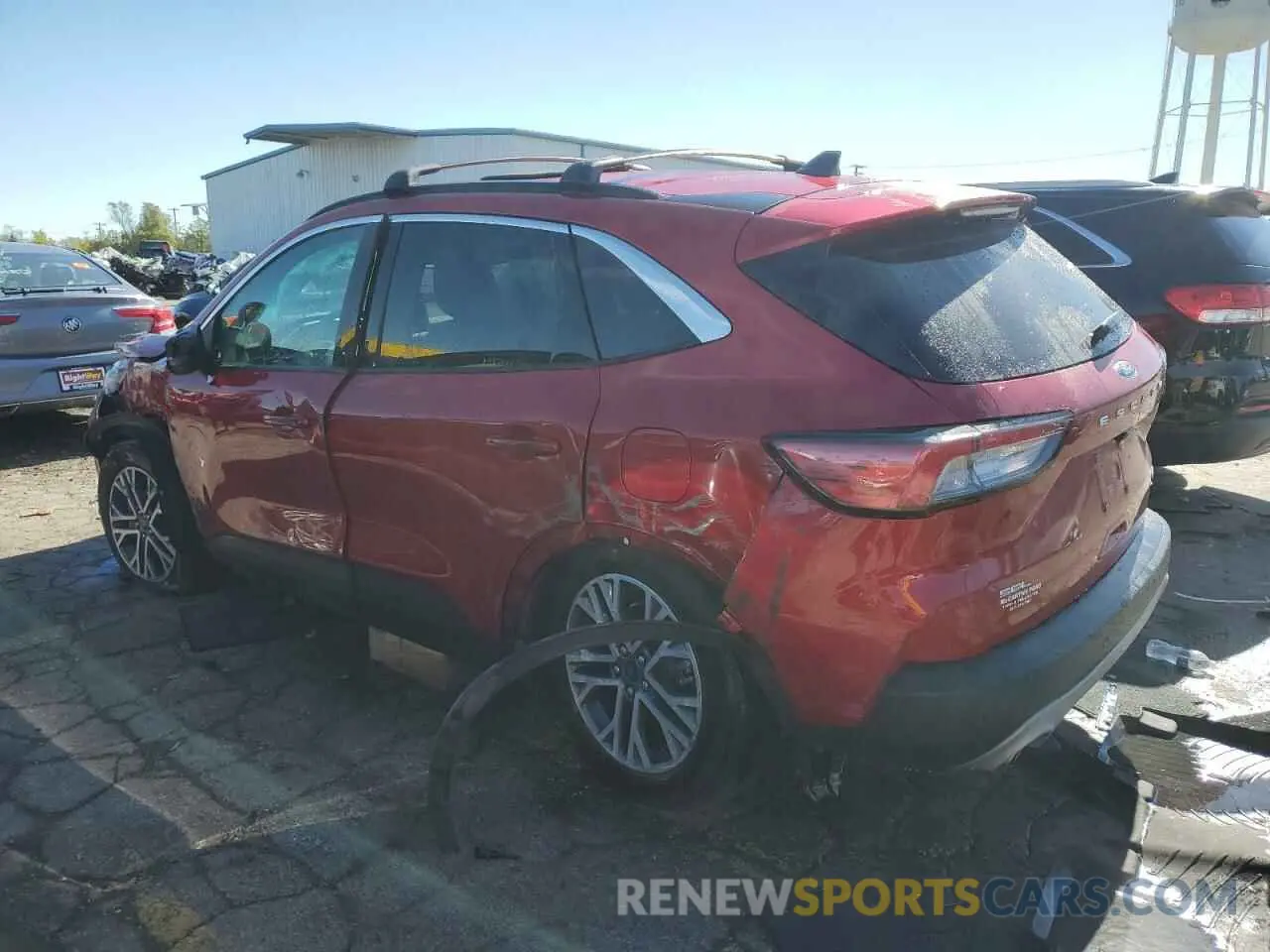 2 Photograph of a damaged car 1FMCU9H9XNUB06086 FORD ESCAPE 2022