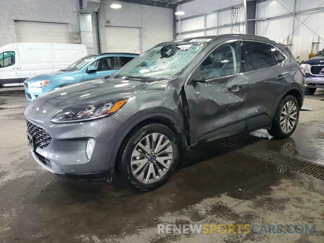 1 Photograph of a damaged car 1FMCU9J91NUB38368 FORD ESCAPE 2022