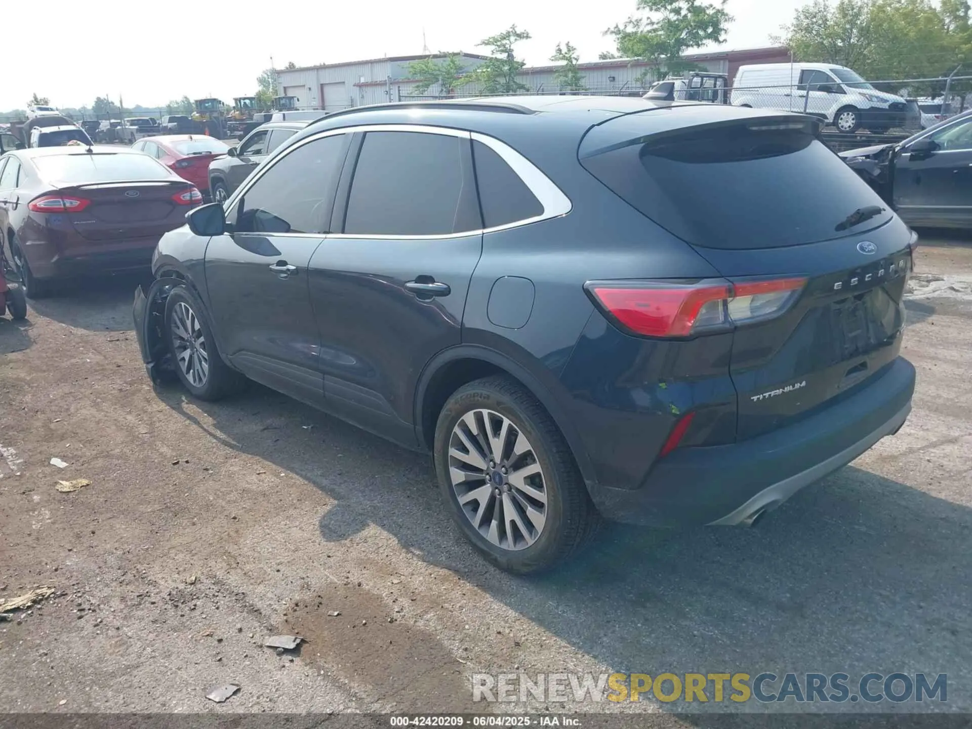 3 Photograph of a damaged car 1FMCU9J93NUB50196 FORD ESCAPE 2022