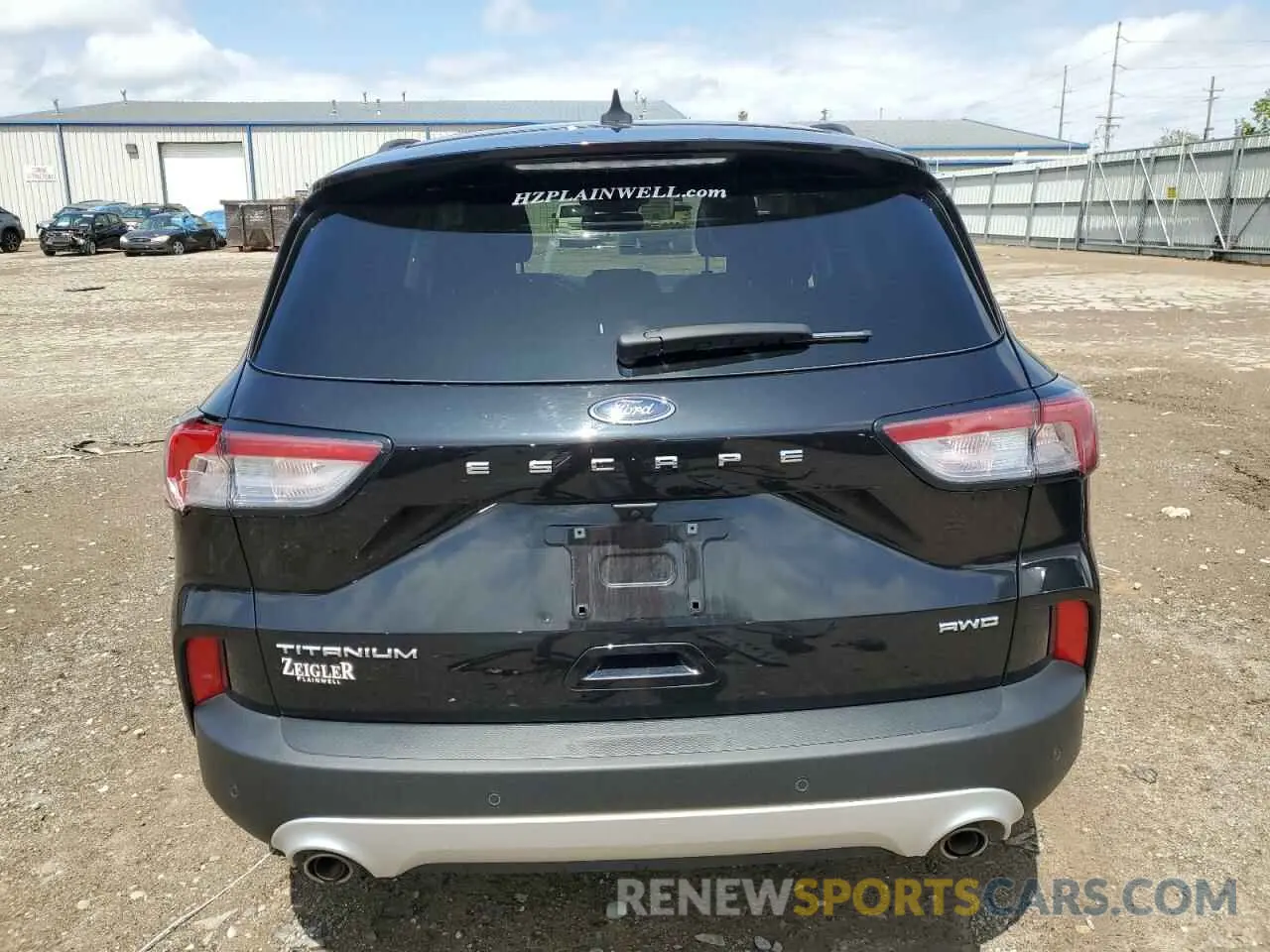 6 Photograph of a damaged car 1FMCU9J94NUA56358 FORD ESCAPE 2022
