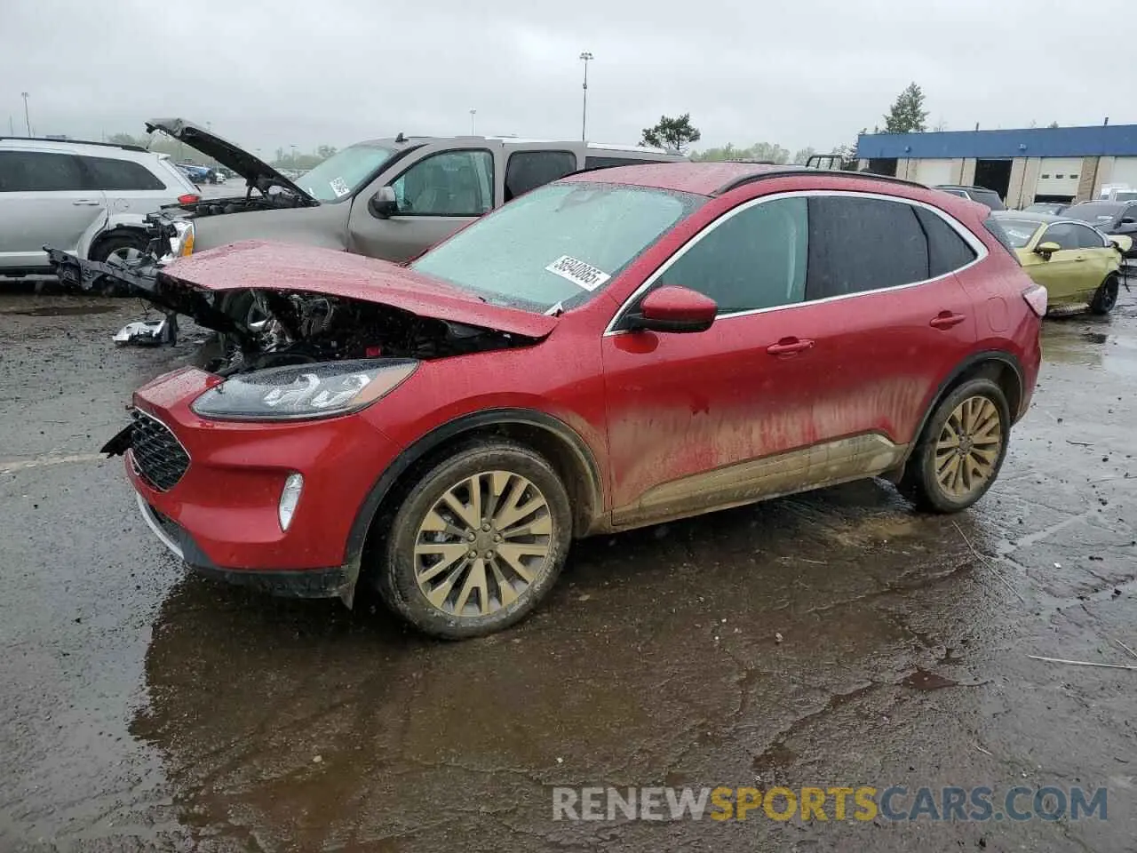 1 Photograph of a damaged car 1FMCU9J94NUA90574 FORD ESCAPE 2022