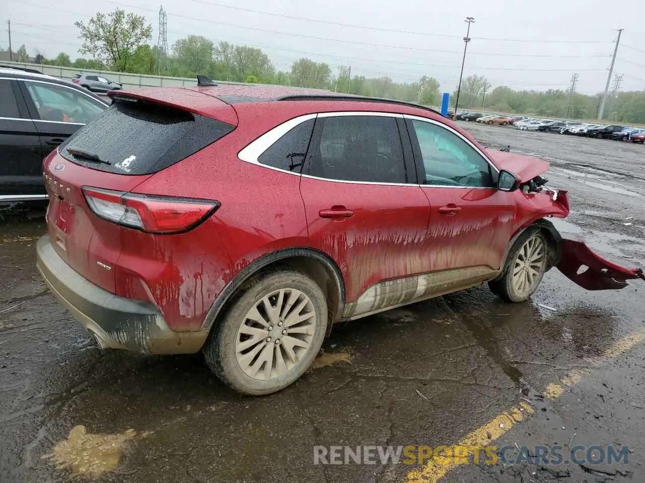 3 Photograph of a damaged car 1FMCU9J94NUA90574 FORD ESCAPE 2022