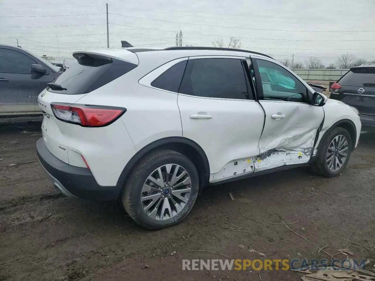 3 Photograph of a damaged car 1FMCU9J95NUA58622 FORD ESCAPE 2022