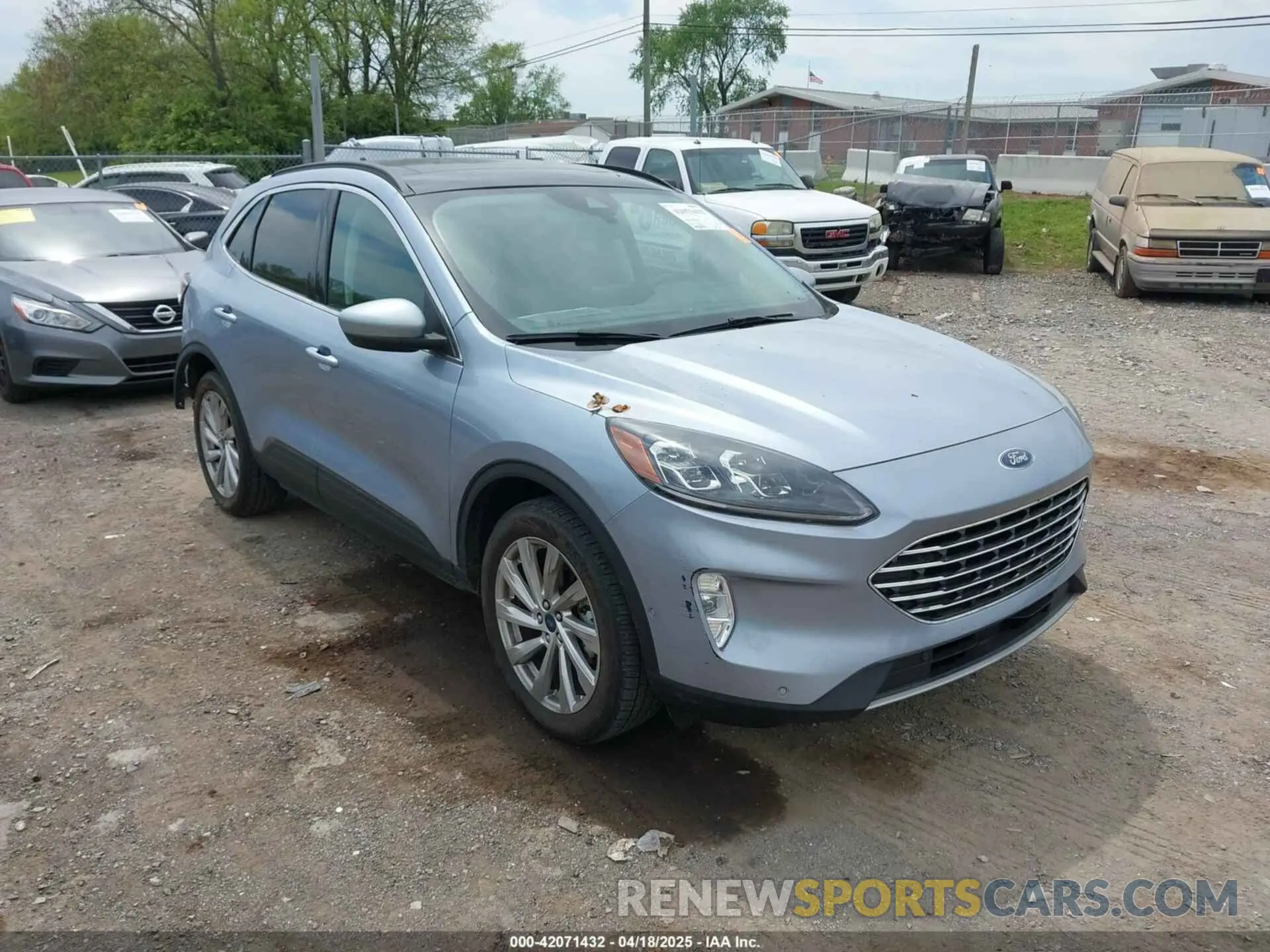 1 Photograph of a damaged car 1FMCU9J95NUA87666 FORD ESCAPE 2022