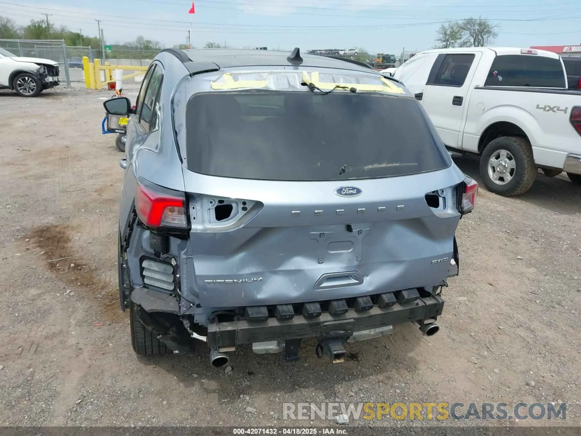 6 Photograph of a damaged car 1FMCU9J95NUA87666 FORD ESCAPE 2022