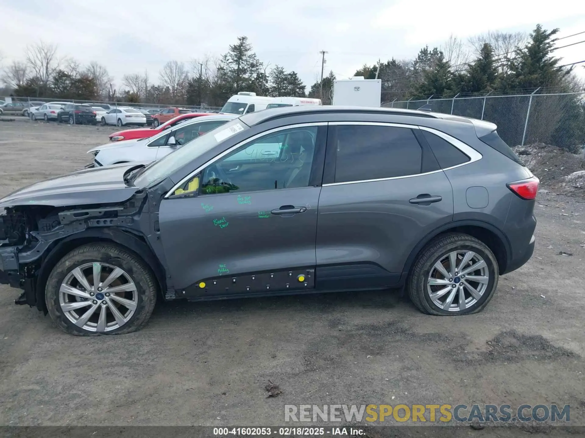 14 Photograph of a damaged car 1FMCU9J95NUB58123 FORD ESCAPE 2022